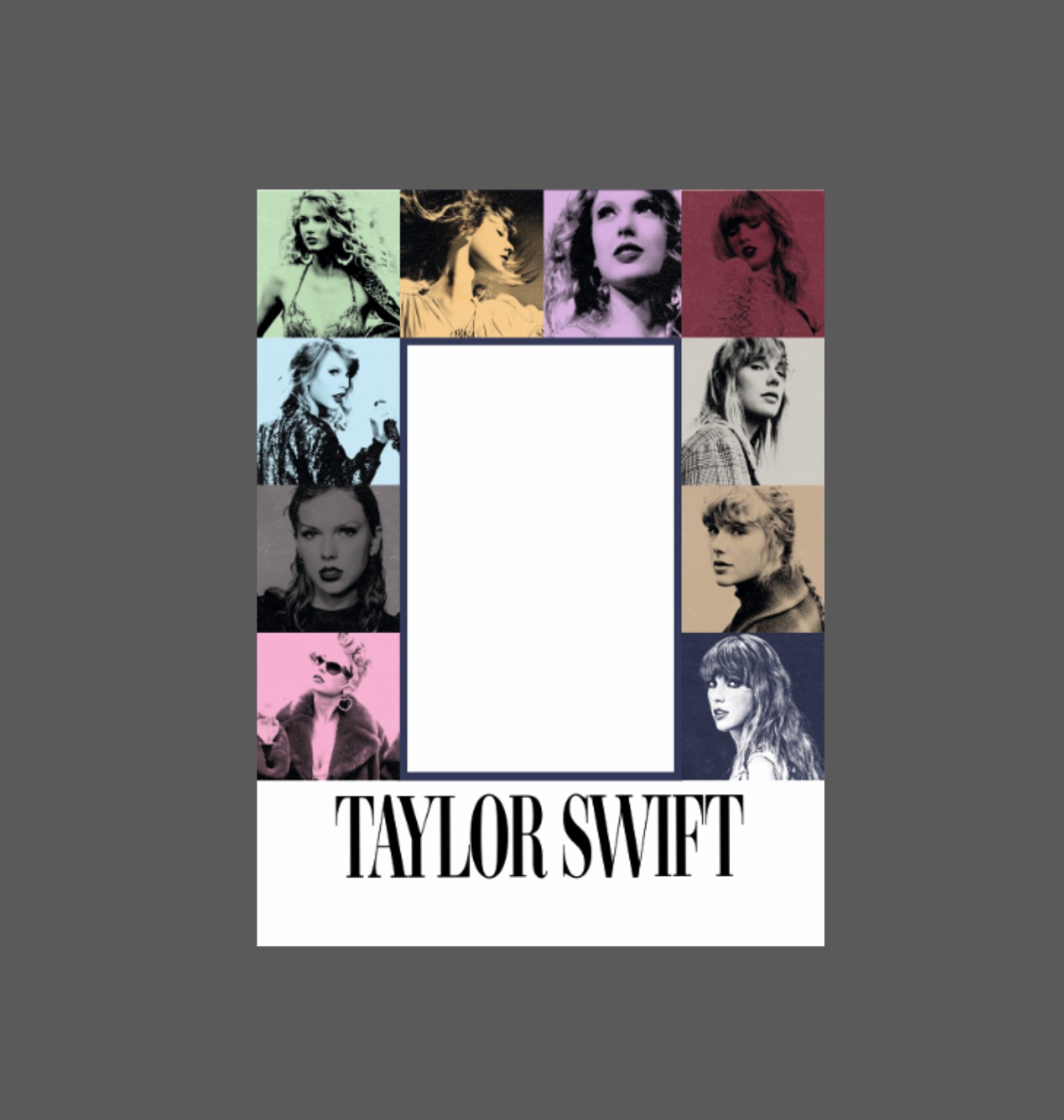 Taylor Swift Themed Organization Board Cutout Plastic