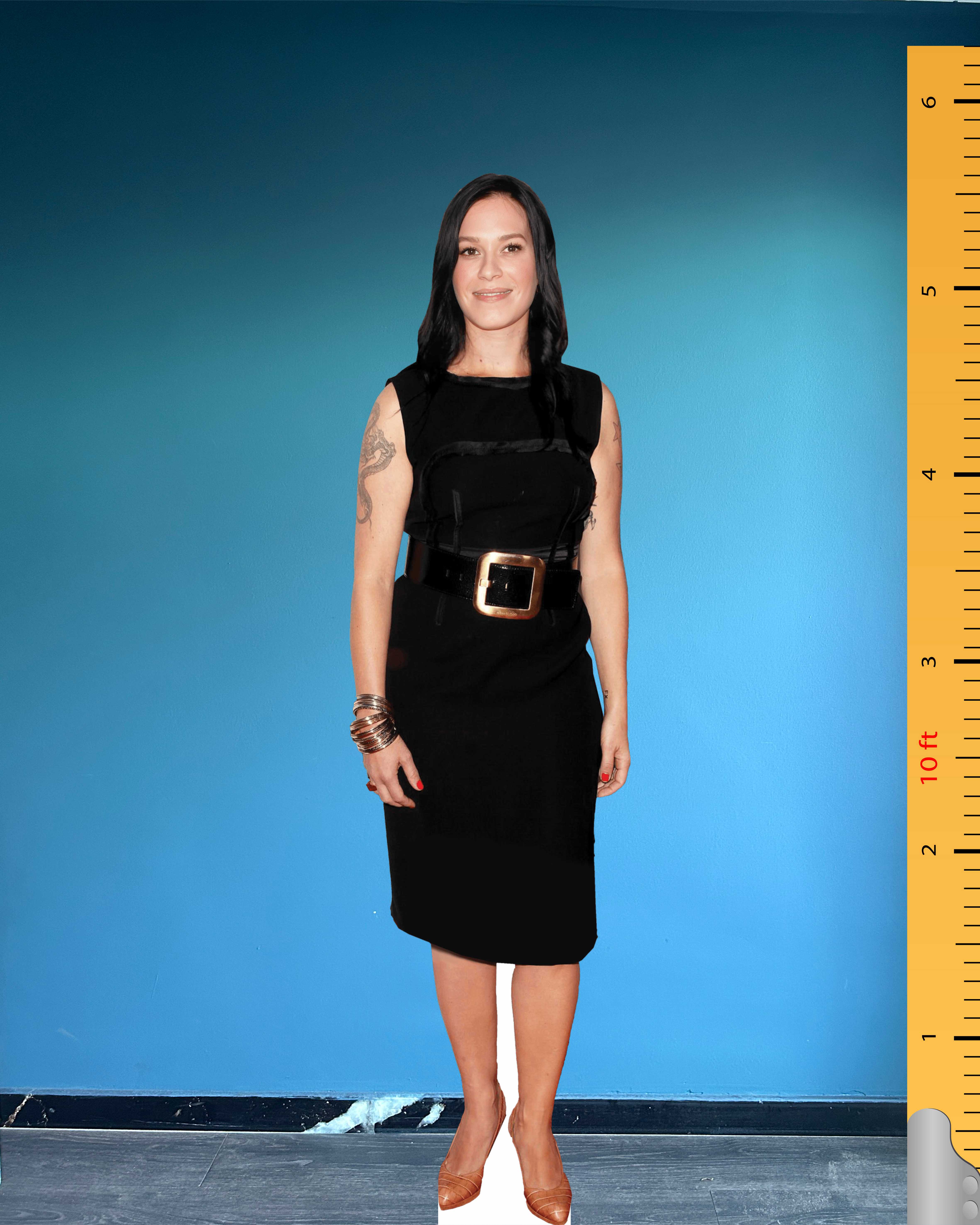 Franka Potente Life Size Cardboard Cutout Model Standee Plastic Celebrity Cutouts