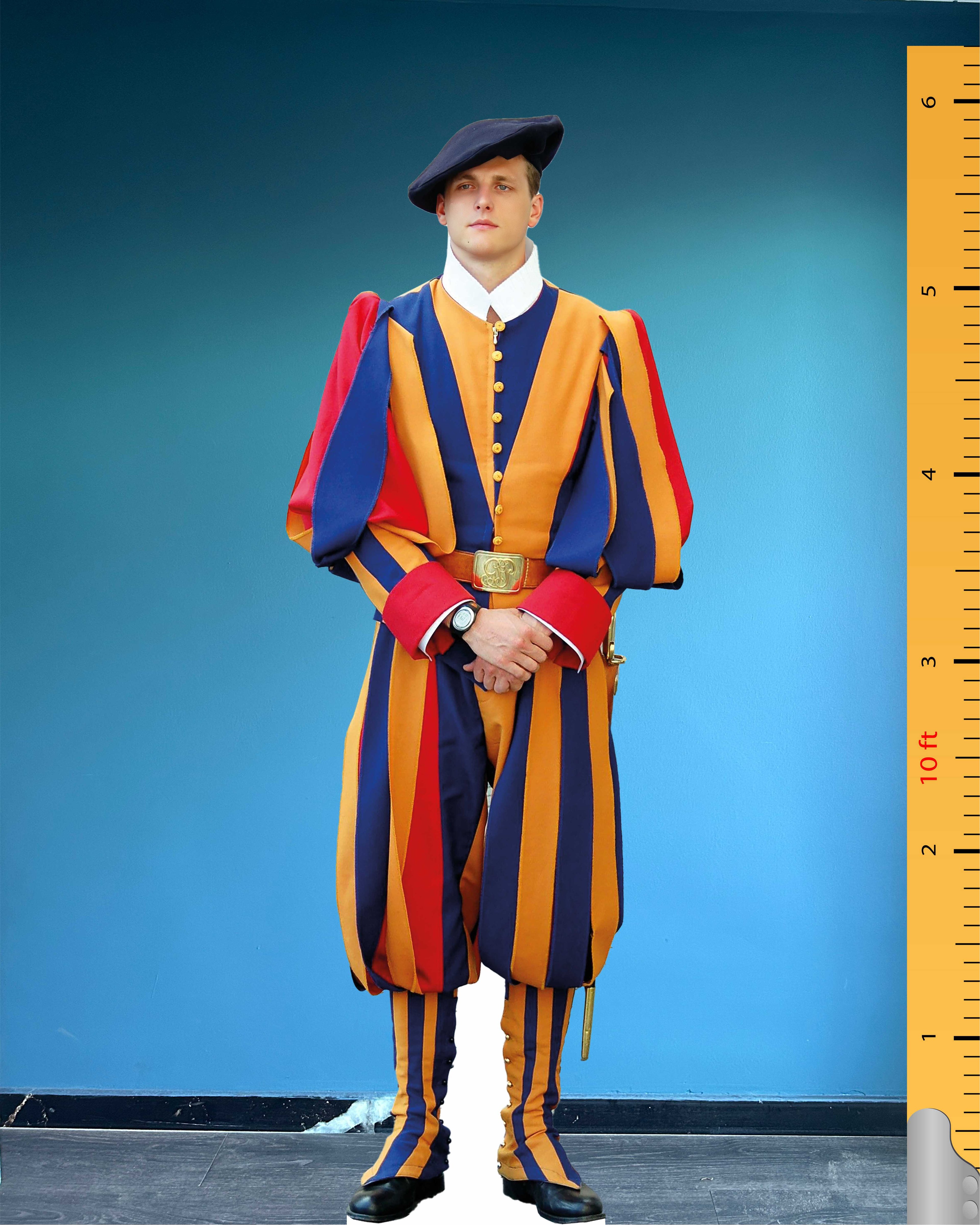 Swedish Guard Cardboard Cutout Model Life Size Plastic Standee Model 