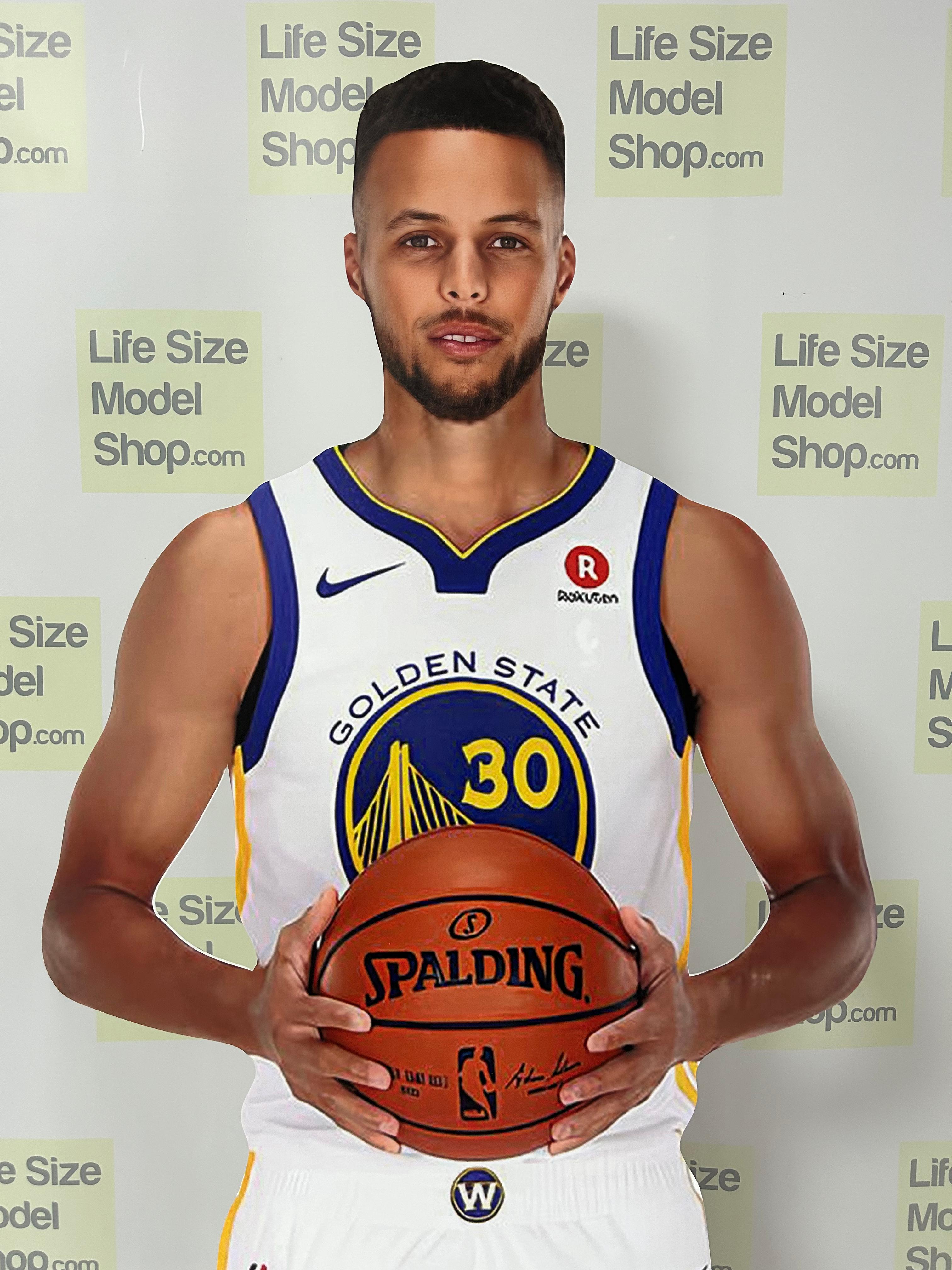 Figura de cartón de tamaño natural de Stephen Curry, figura de los Golden State Warriors, número 30, figuras de famosos