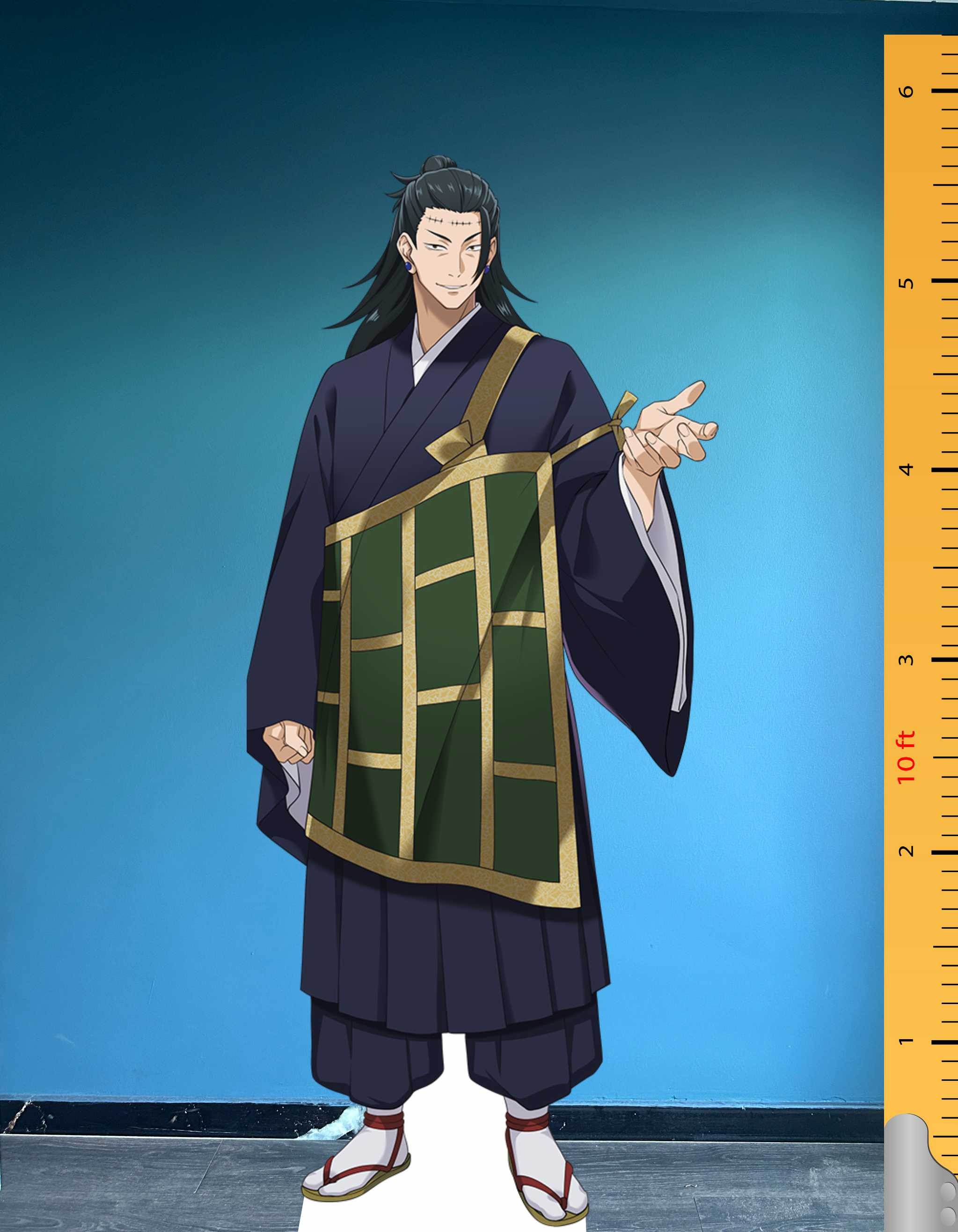 Suguru Geto Cardboard Cutout Model  Jujutsu Kaisen Anime Fictional Character Standee