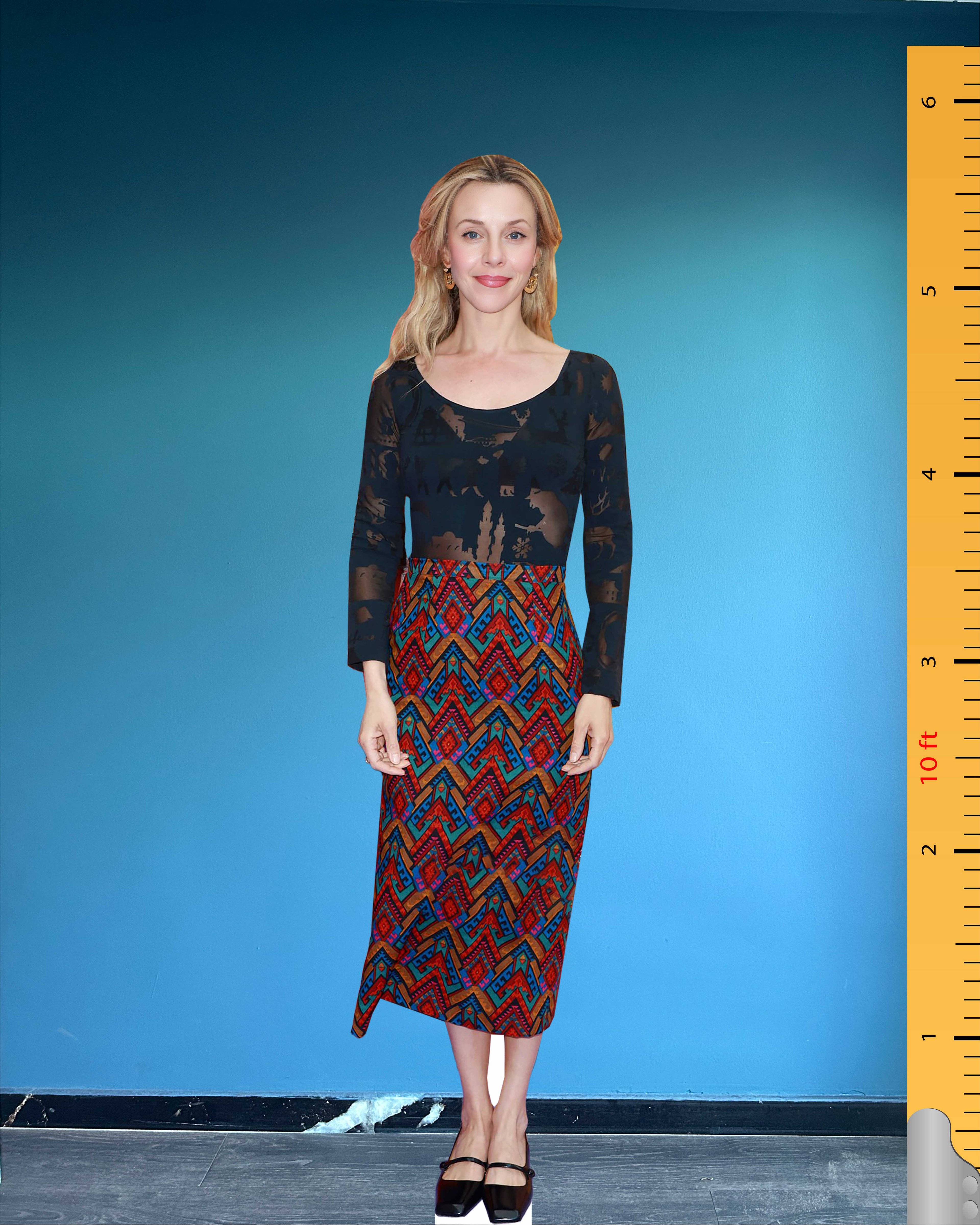 Sophia Di Martino Cardboard Cutout Model Life Size Plastic Standee 