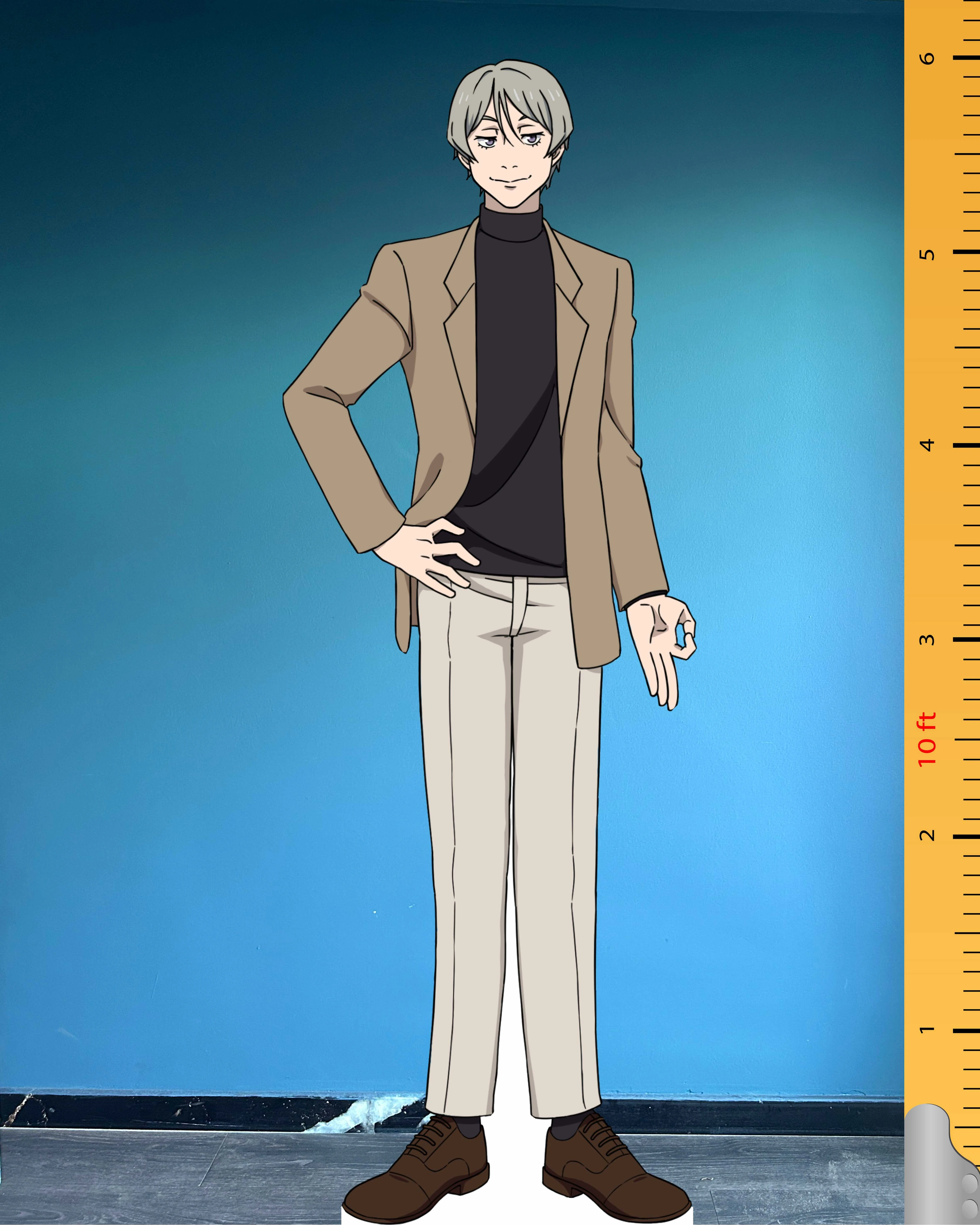 🌀 Kanta Inumaki Full-Size Cardboard Model – A Unique Touch to the Jujutsu Kaisen Universe!