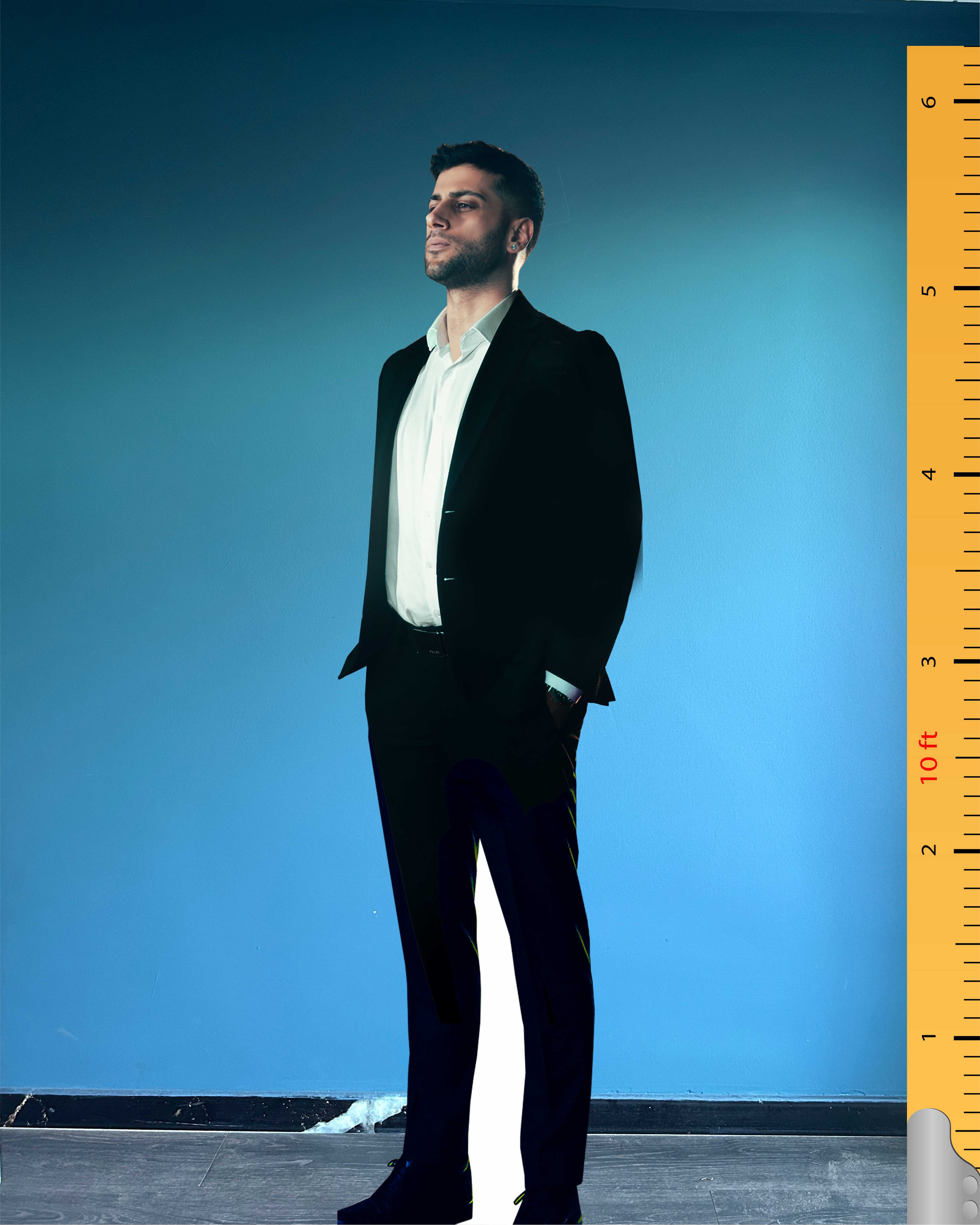Reynmen Cardboard Cutout Model Life Size Plastic Standee Turkish Singer 