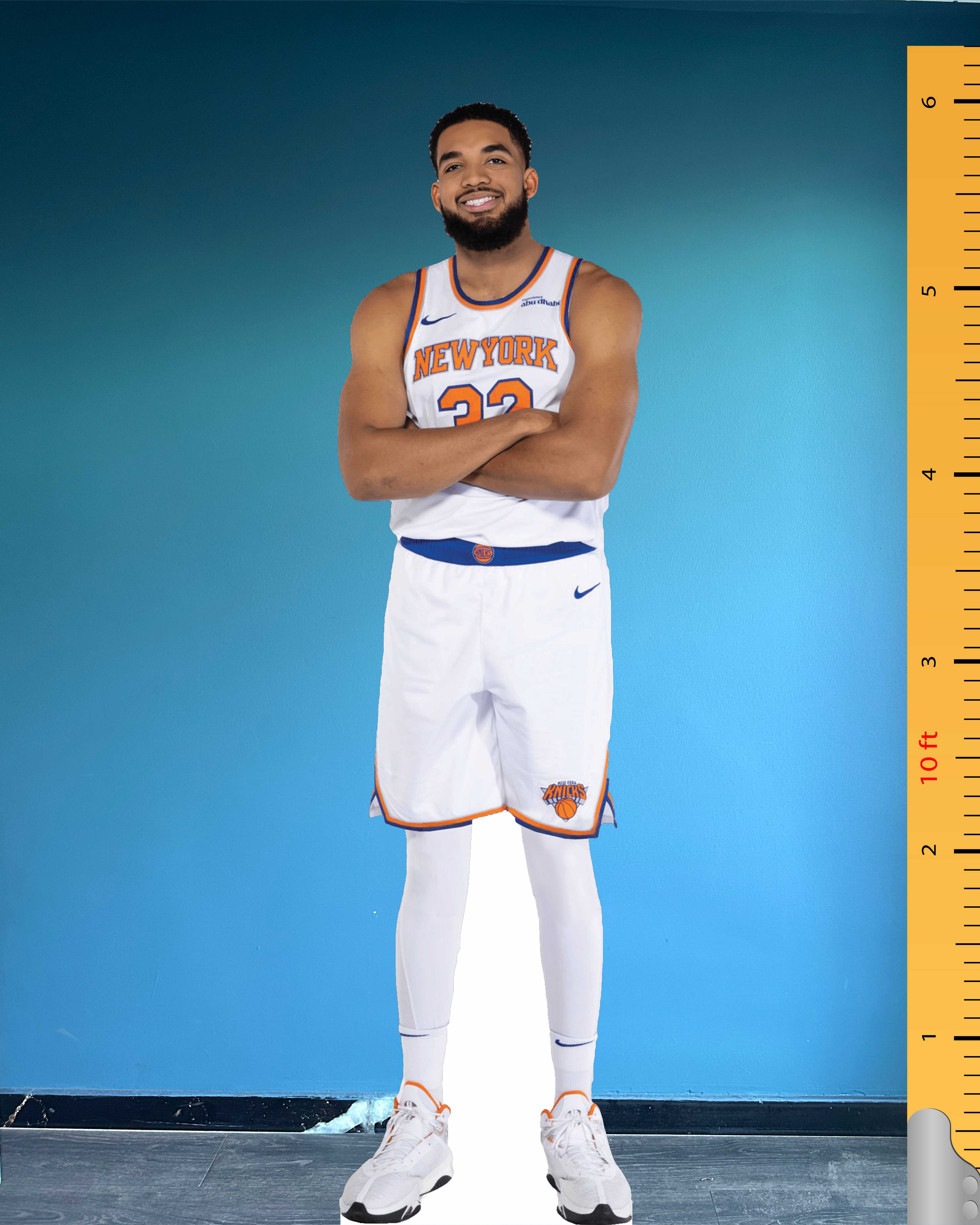 Karl-Anthony Towns Celebirty Cutouts Cardboard Standee Model New York Knicks Number 32 KAT