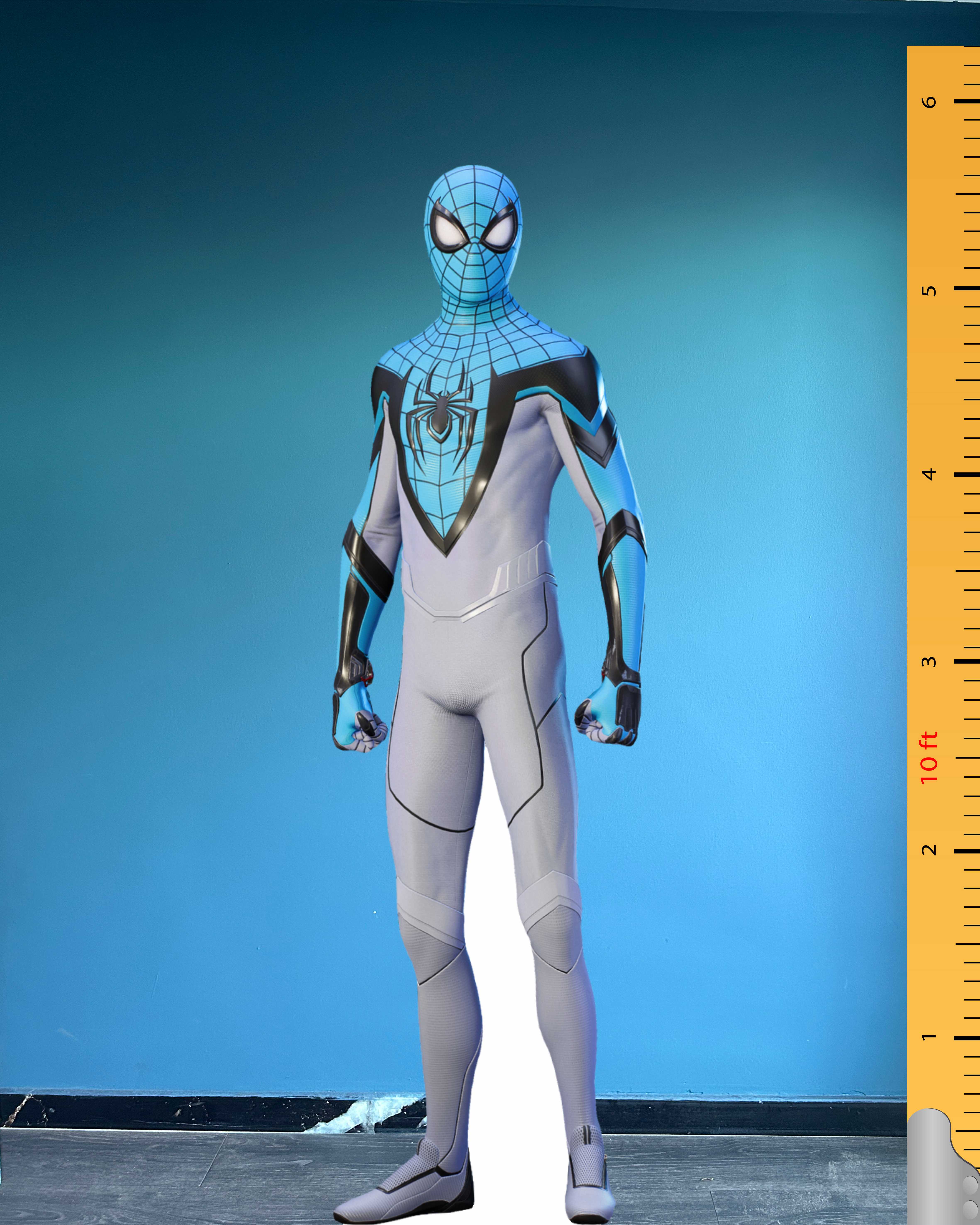 Spiderman Cardboard Cutout Model Superhero Figure Plastic Standee