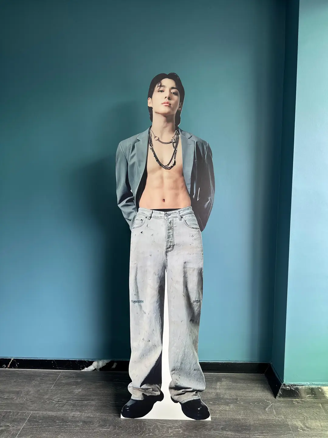Jungkook Life Size Cardboard Cutout Model – Power and Charisma All