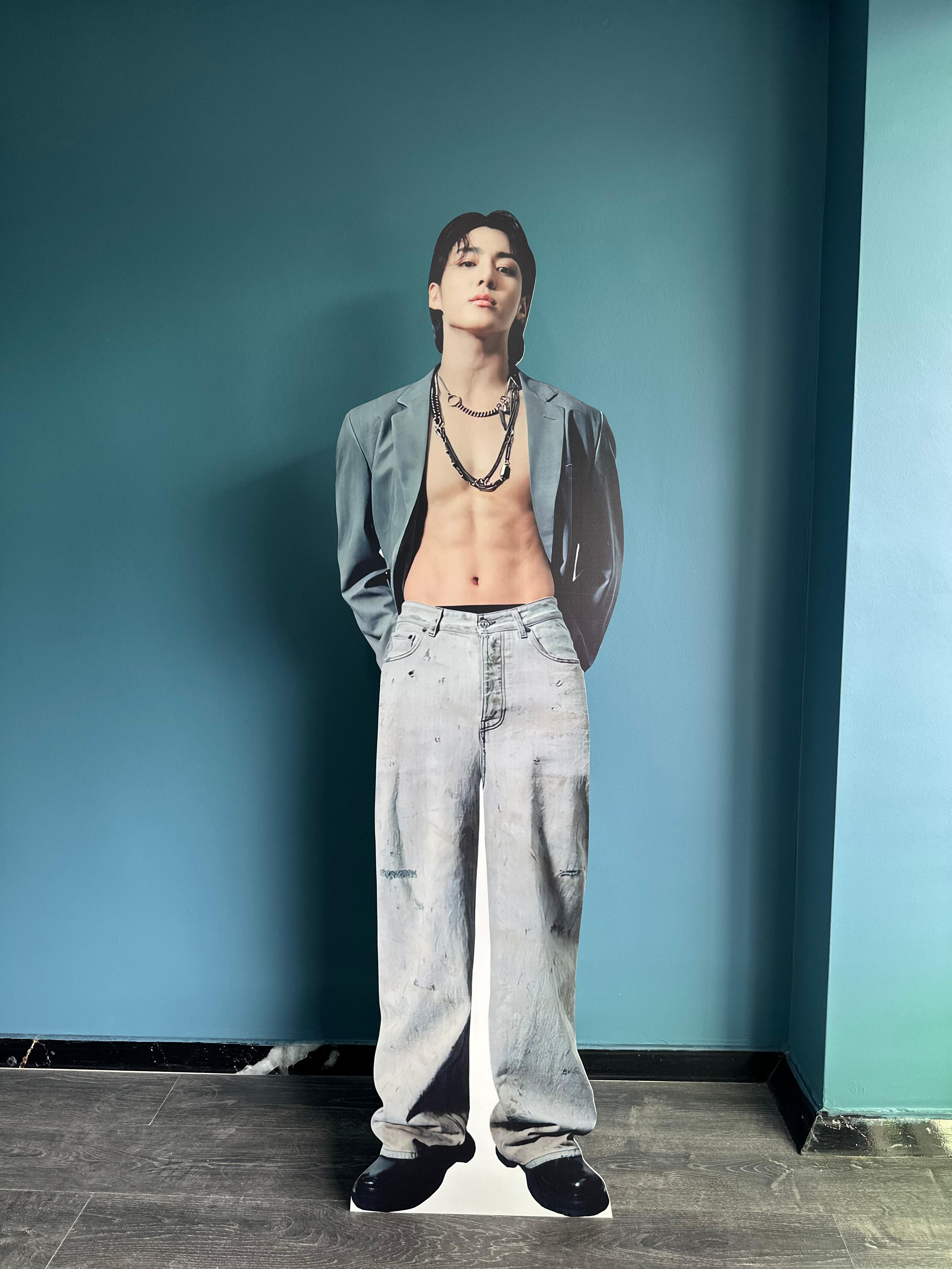Jungkook Life Size Cardboard Cutout Model – Power and Charisma All