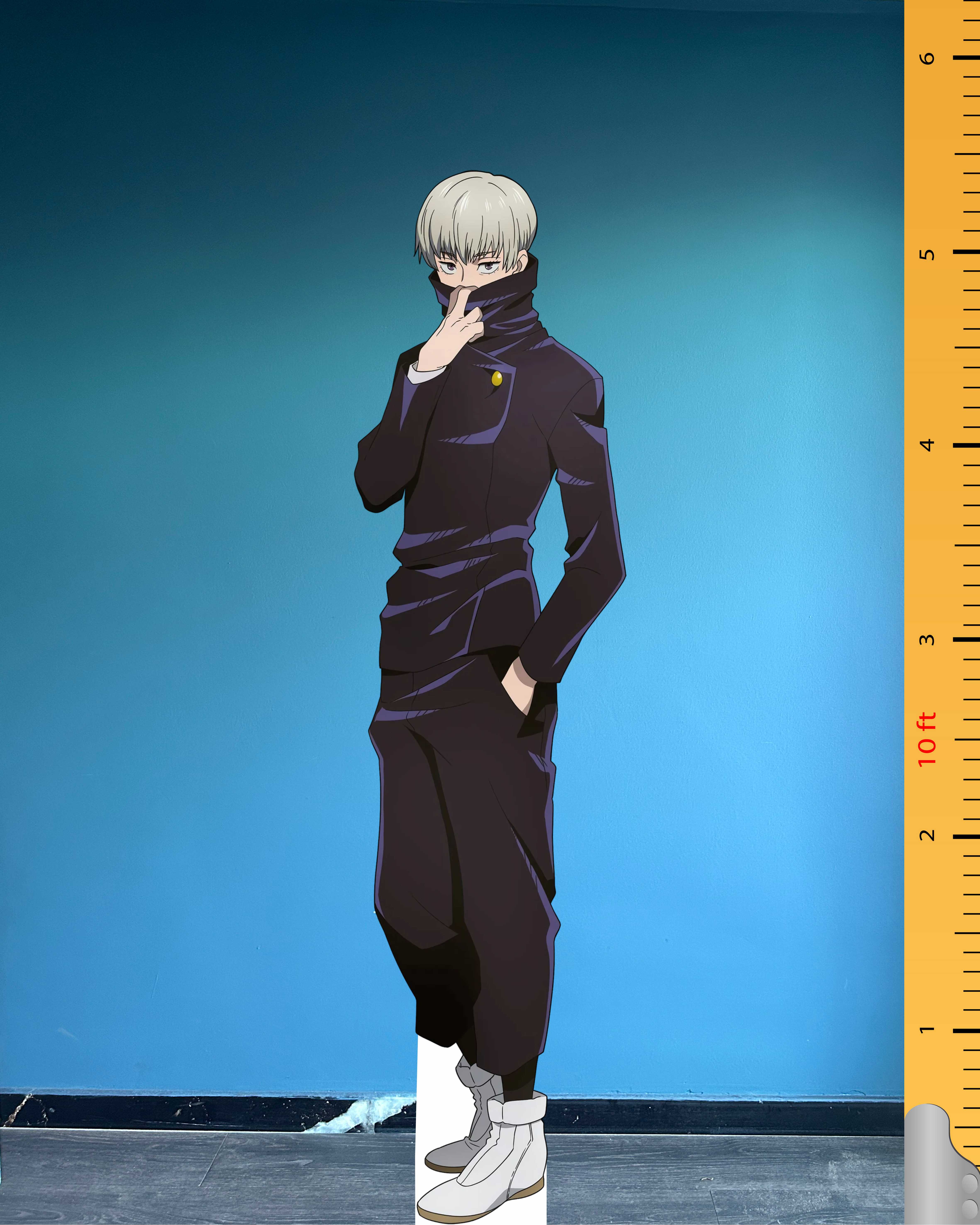 🔊 Toge Inumaki Full-Size Cardboard Model – The Silent Power of Jujutsu Kaisen at Your Side!