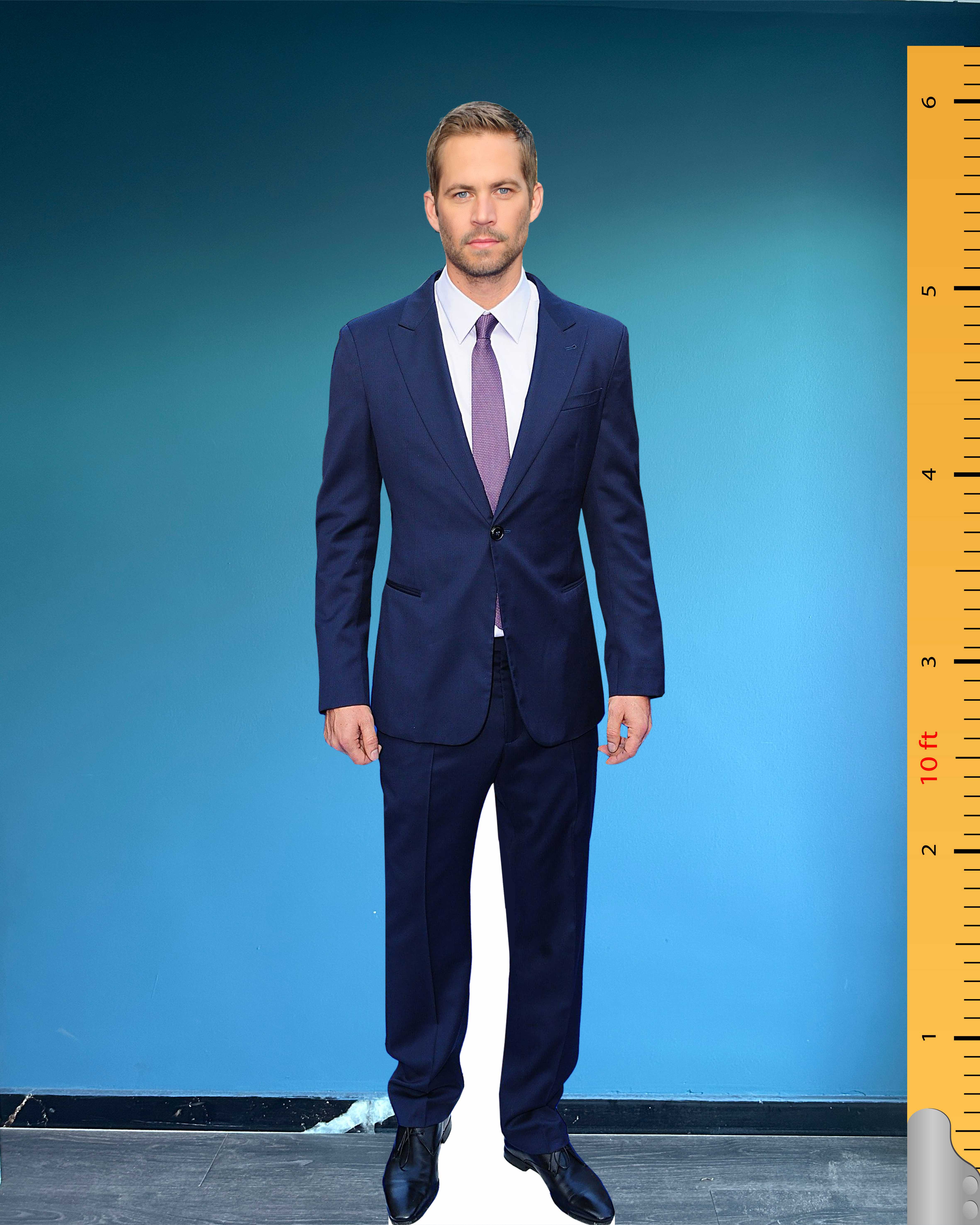Paul Walker Life Size Cardboard Cutout Model Plastic Standee Model The Fast And The Furious