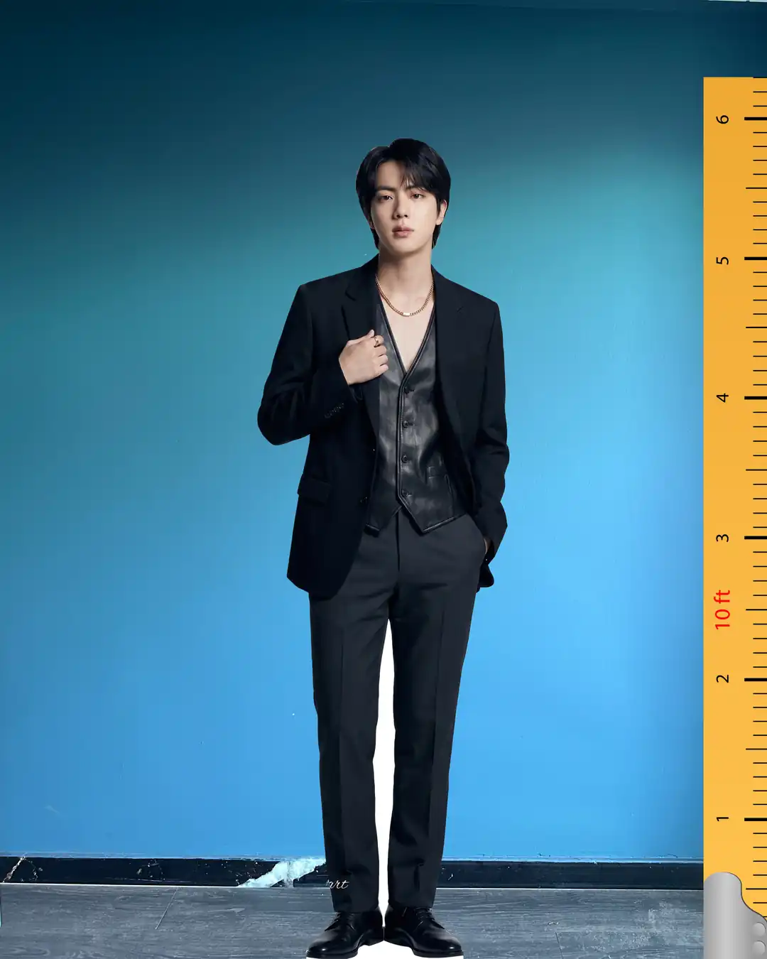 Jin Life Size Cardboard Cutout Model | 🇰🇷 South Korean Singer