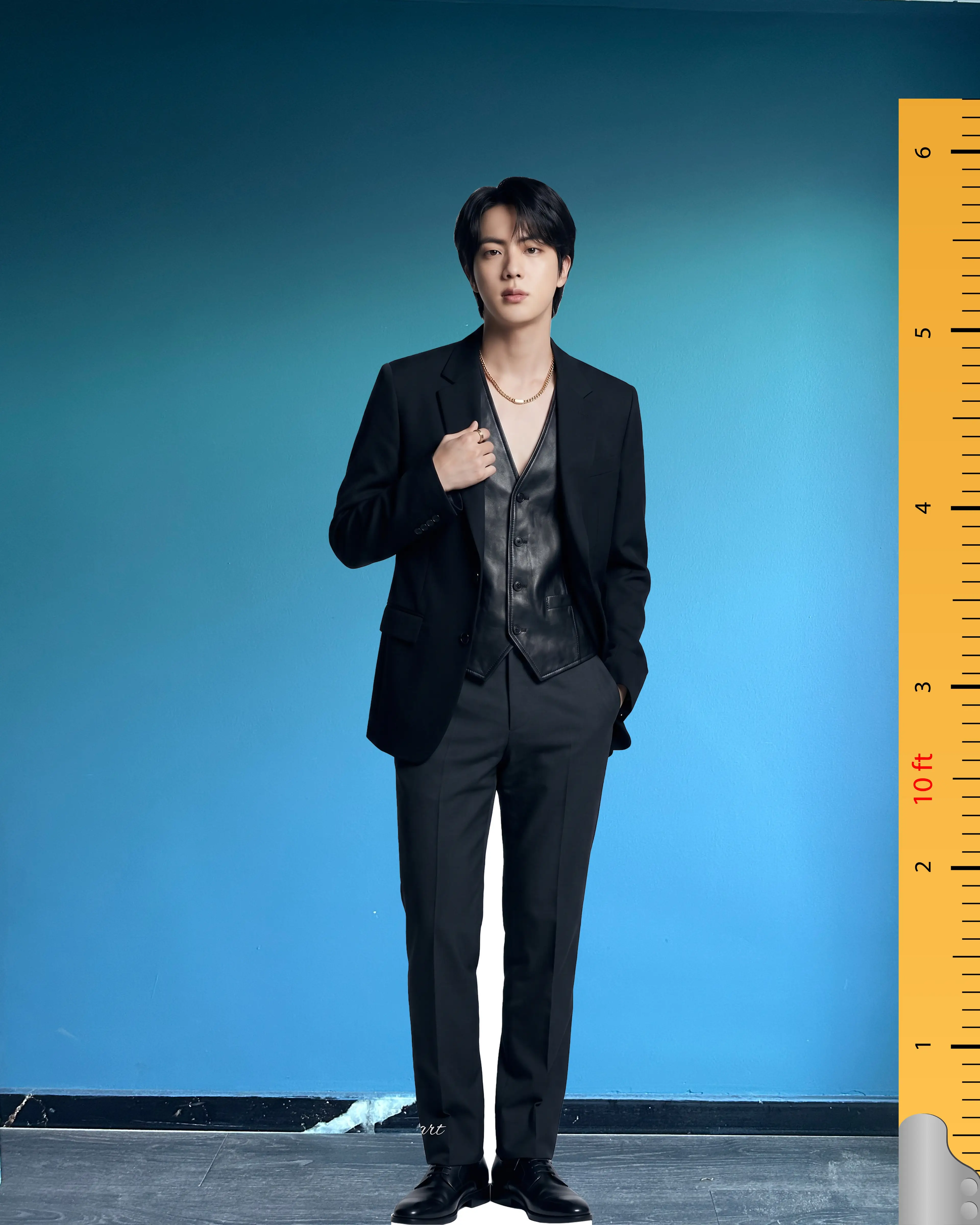 Jin Life Size Cardboard Cutout Model | 🇰🇷 South Korean Singer