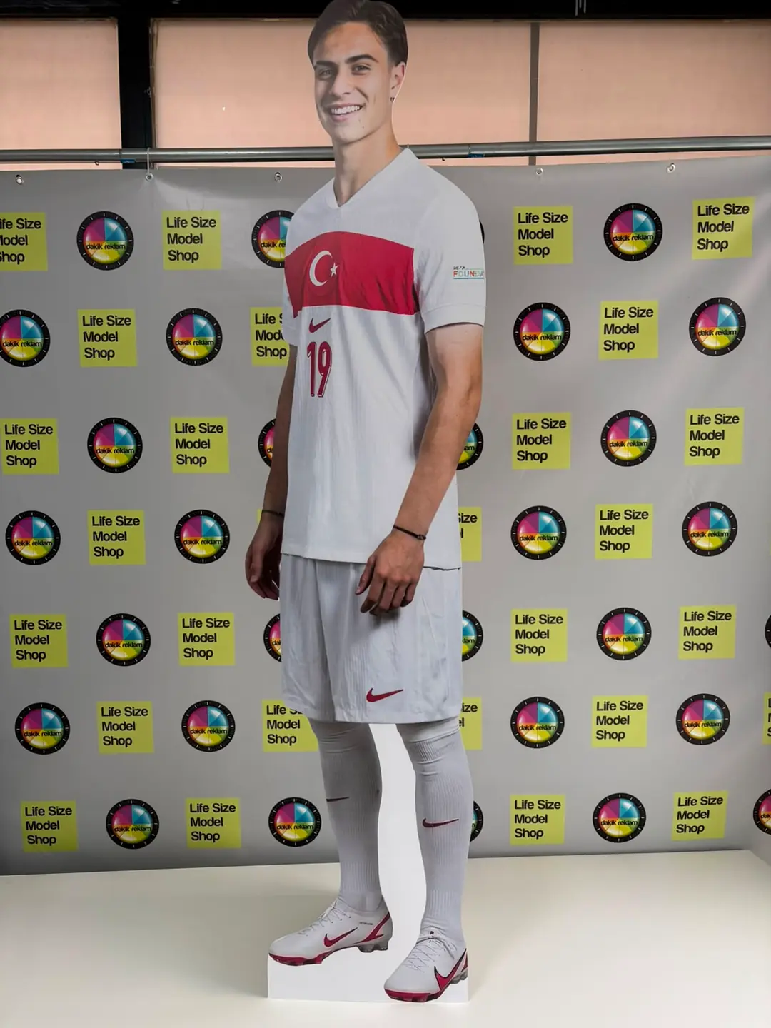 Kenan Yildiz Life Size Cardboard Cutout Model | Turkish National