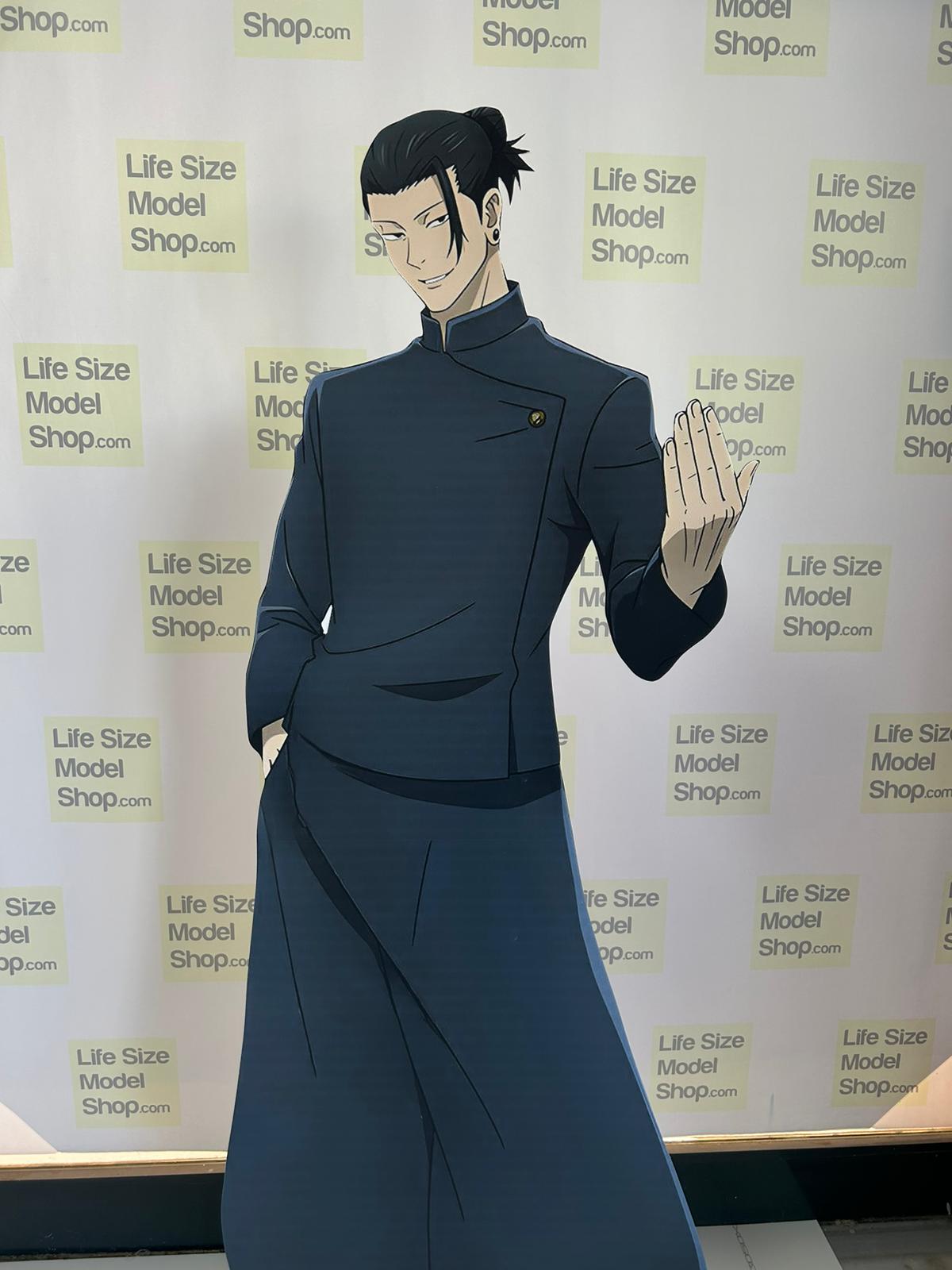 Suguru Geto Pappaufsteller Modell Jujutsu Kaisen Suguru Anime Figur Fiktiver Charakter Standee
