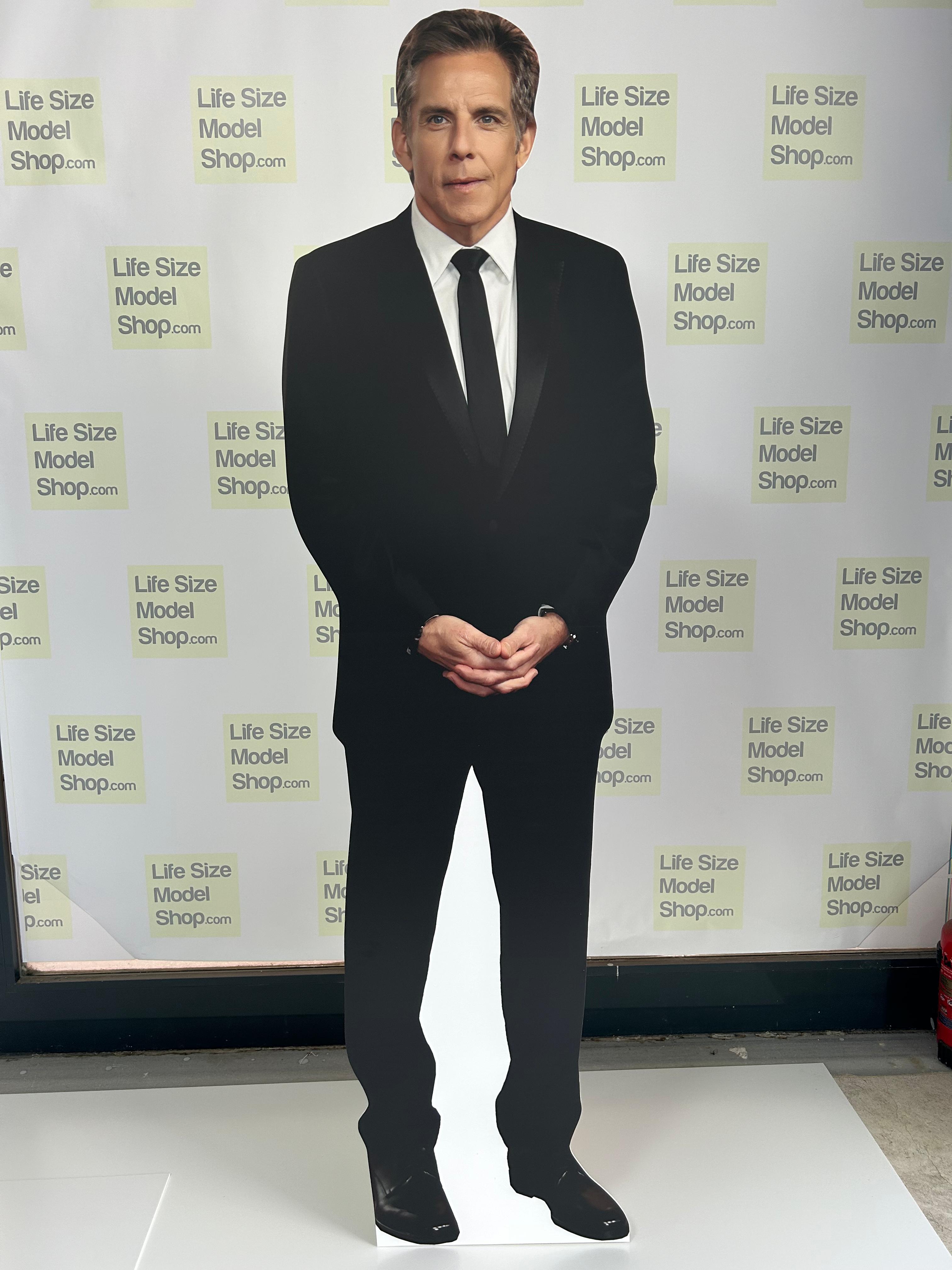 Modèle en carton découpé de Ben Stiller Modèle en plastique grandeur nature Benjamin Edward Stiller