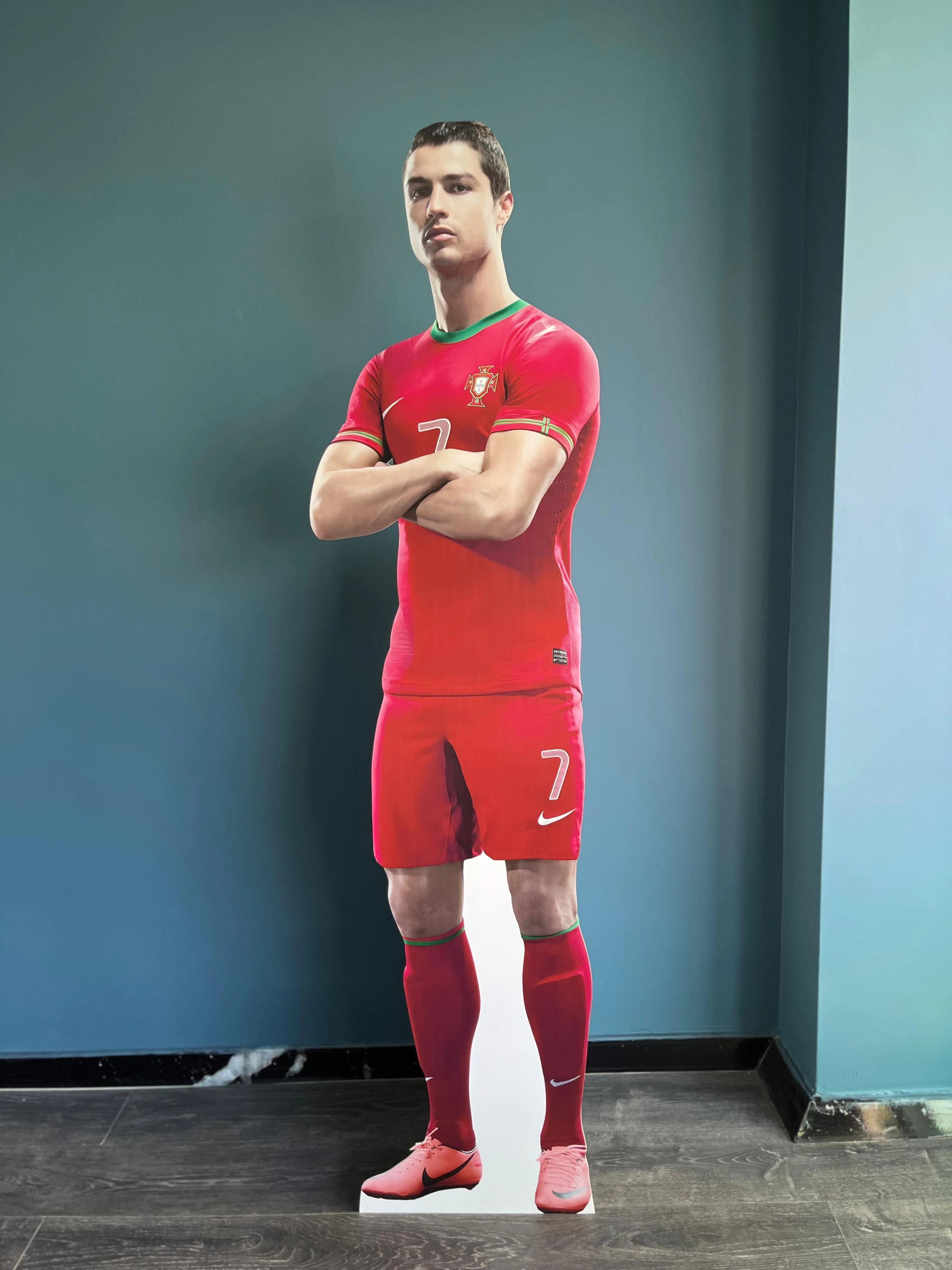 Team Number 7 Cristiano Ronaldo Life Size Cardboard Cutout Model | 🇵🇹 Portugal ...