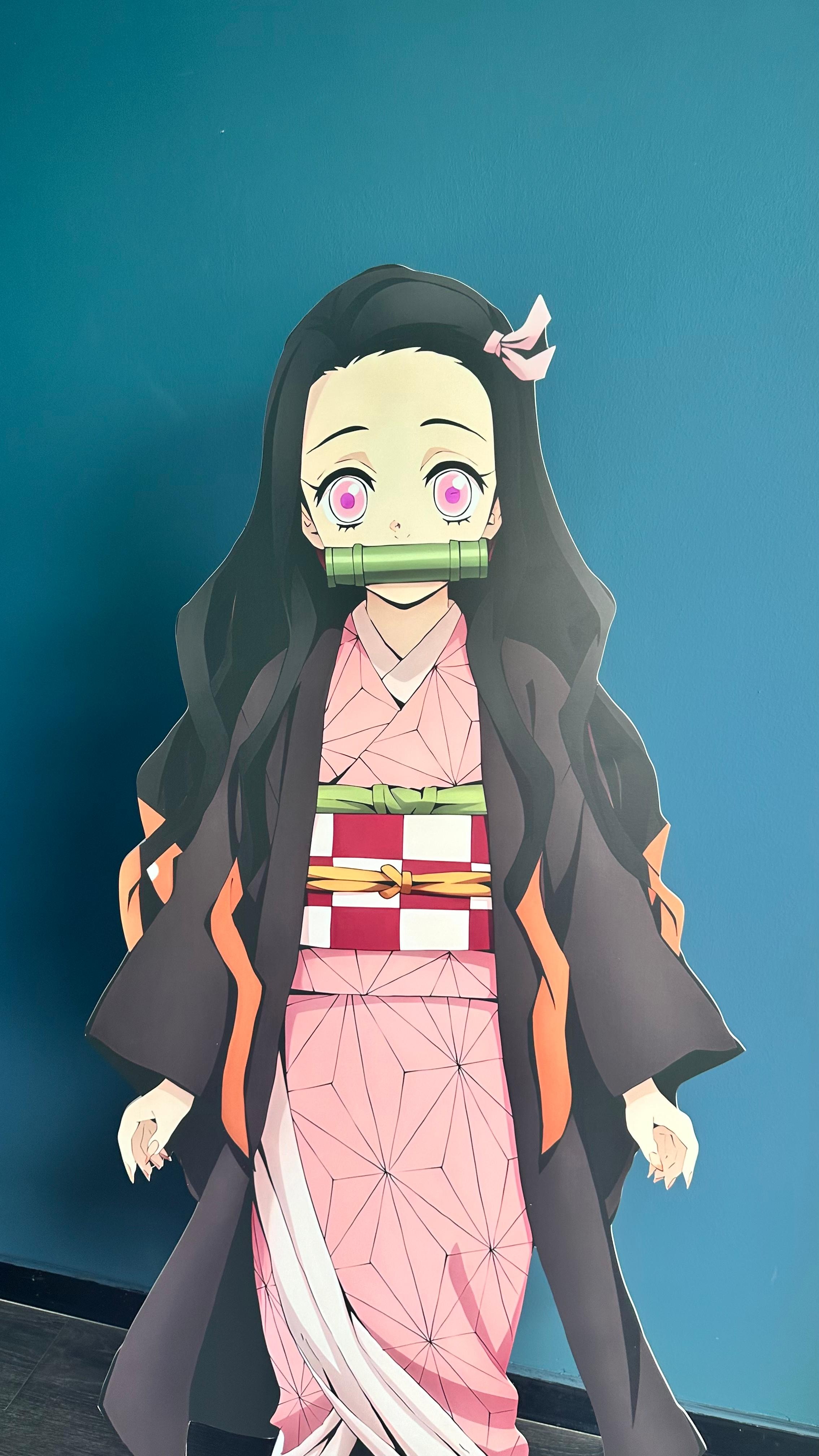 Nezuko Kamado Maketi Dekor Hediye Anime Karakter Maket Nezuko Figurü