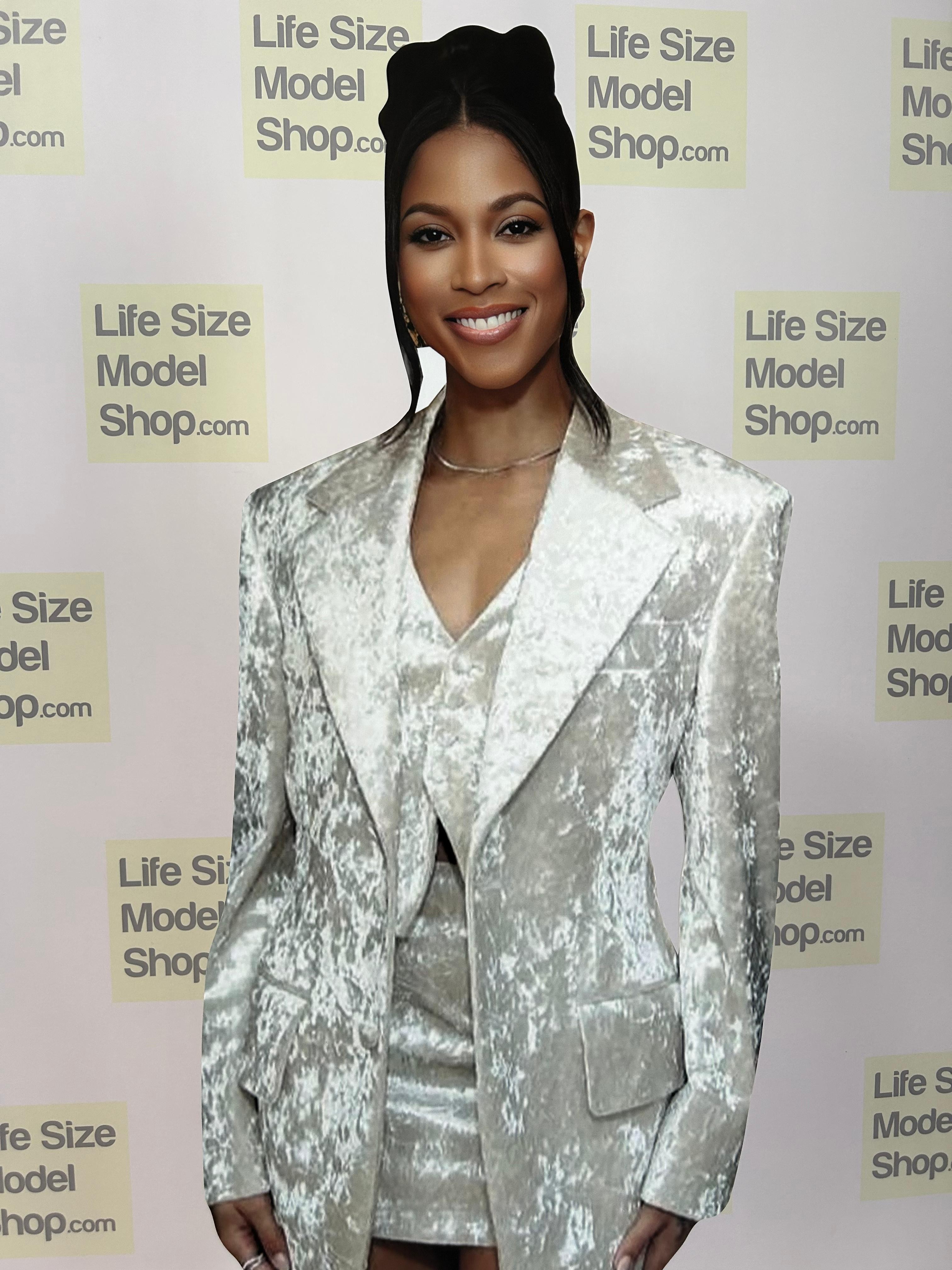 Lex Scott Davis Cardboard Cutout Model Life Size Plastic Standee