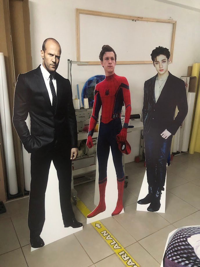 Jason Statham Cutout Life Size Model Standee Action Movie Actor