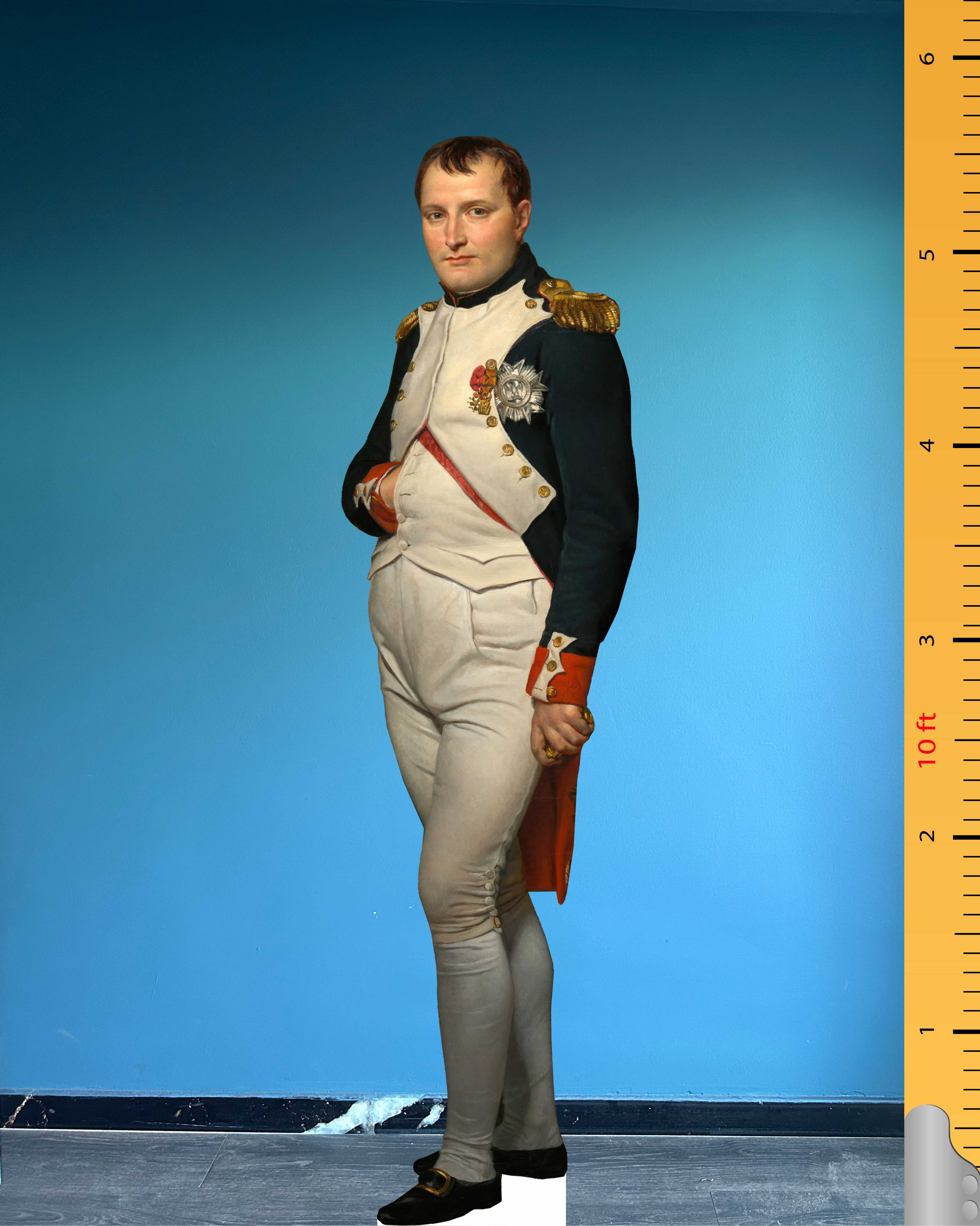 🏛️ Napoleon Bonaparte Cardboard Figure – Life-Size French Emperor Standee Model
