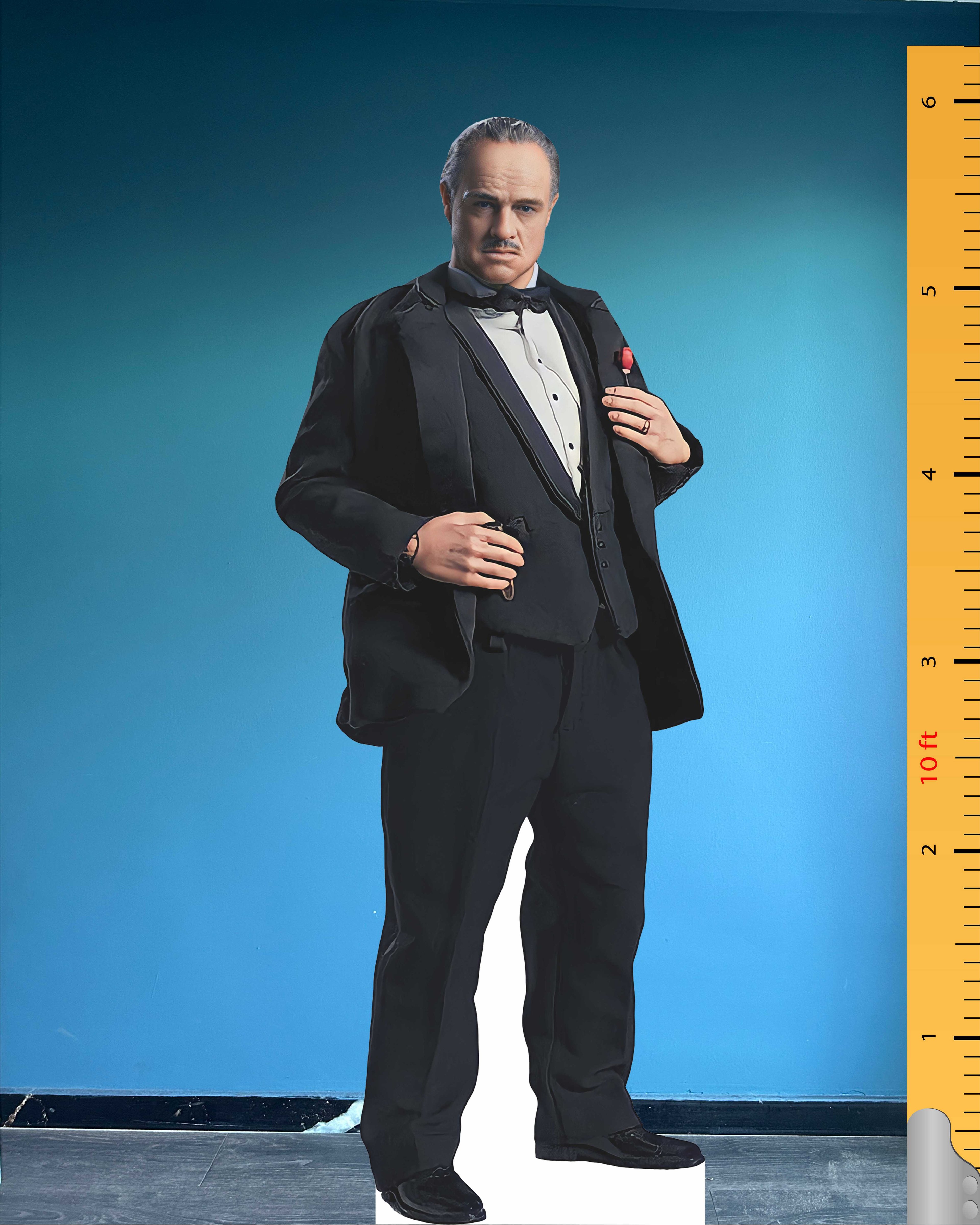 Marlon Brando Godfather Levensgrote Kartonnen Uitsparing Standee