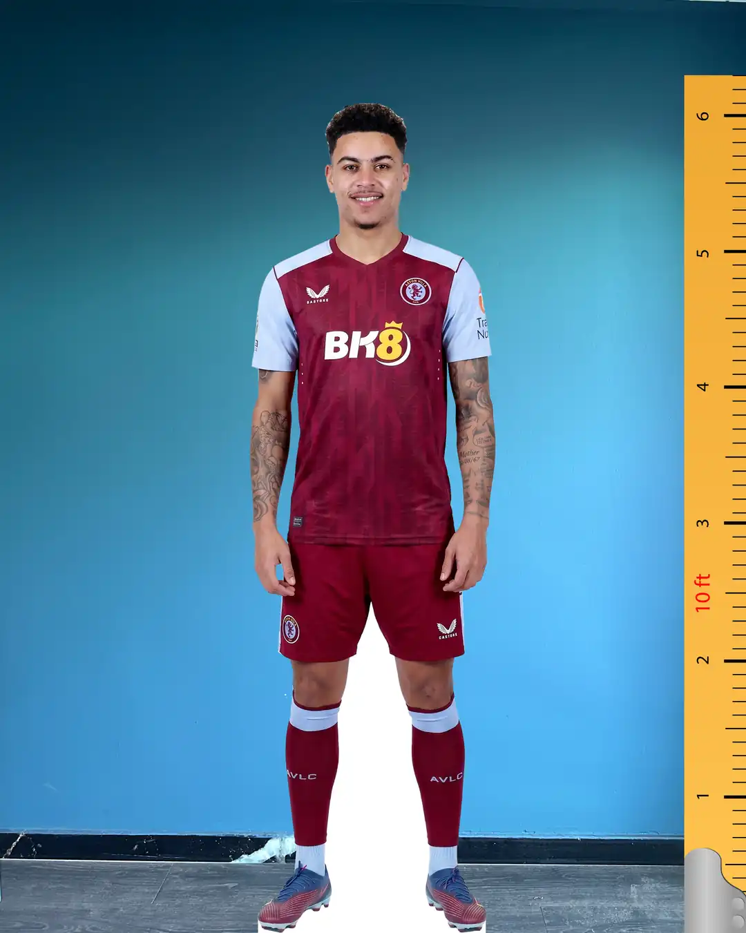 Morgan Rogers Life Size Cardboard Cutout Model | Aston Villa FC