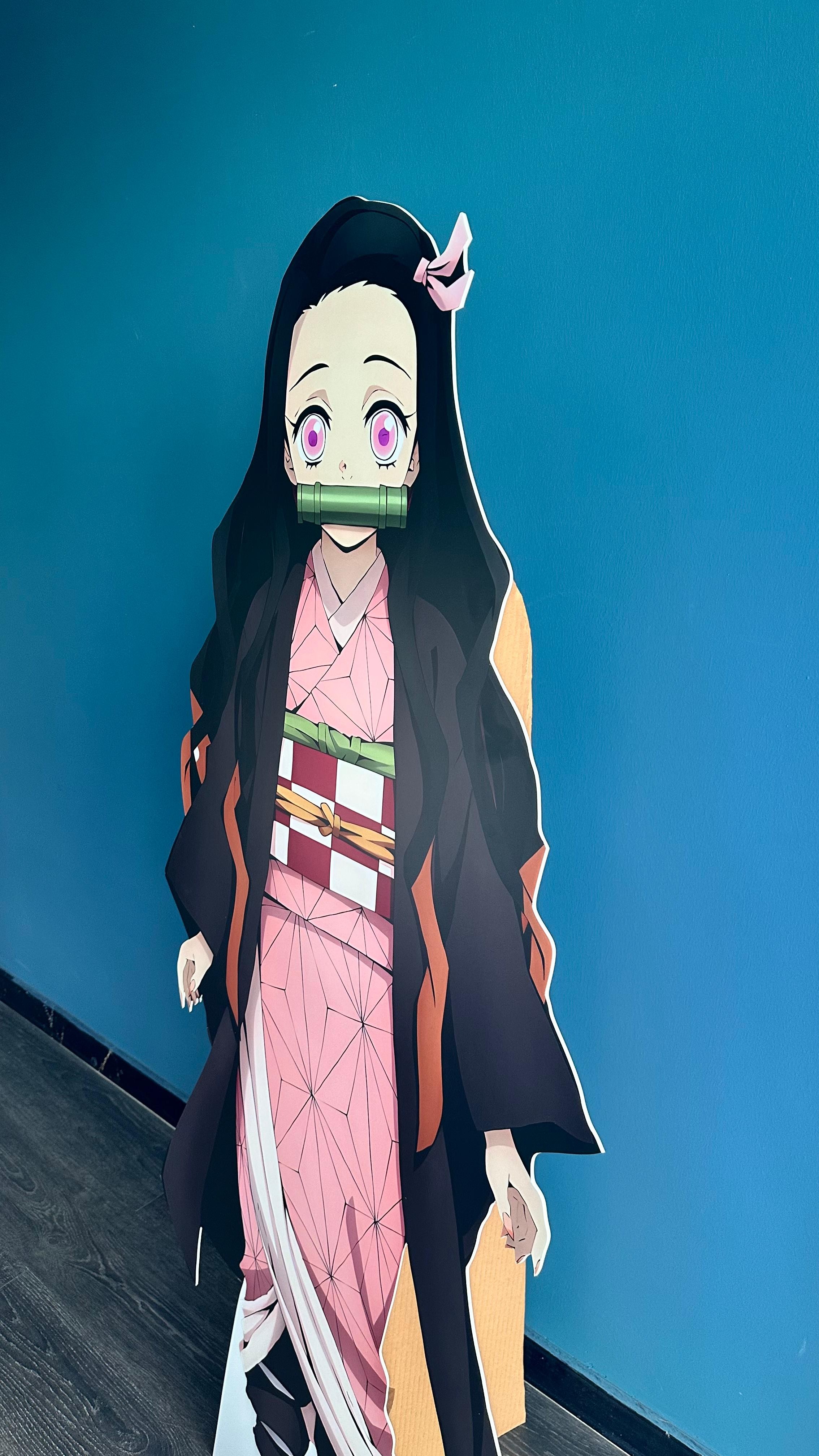 Nezuko Kamado Maketi Dekor Hediye Anime Karakter Maket Nezuko Figurü