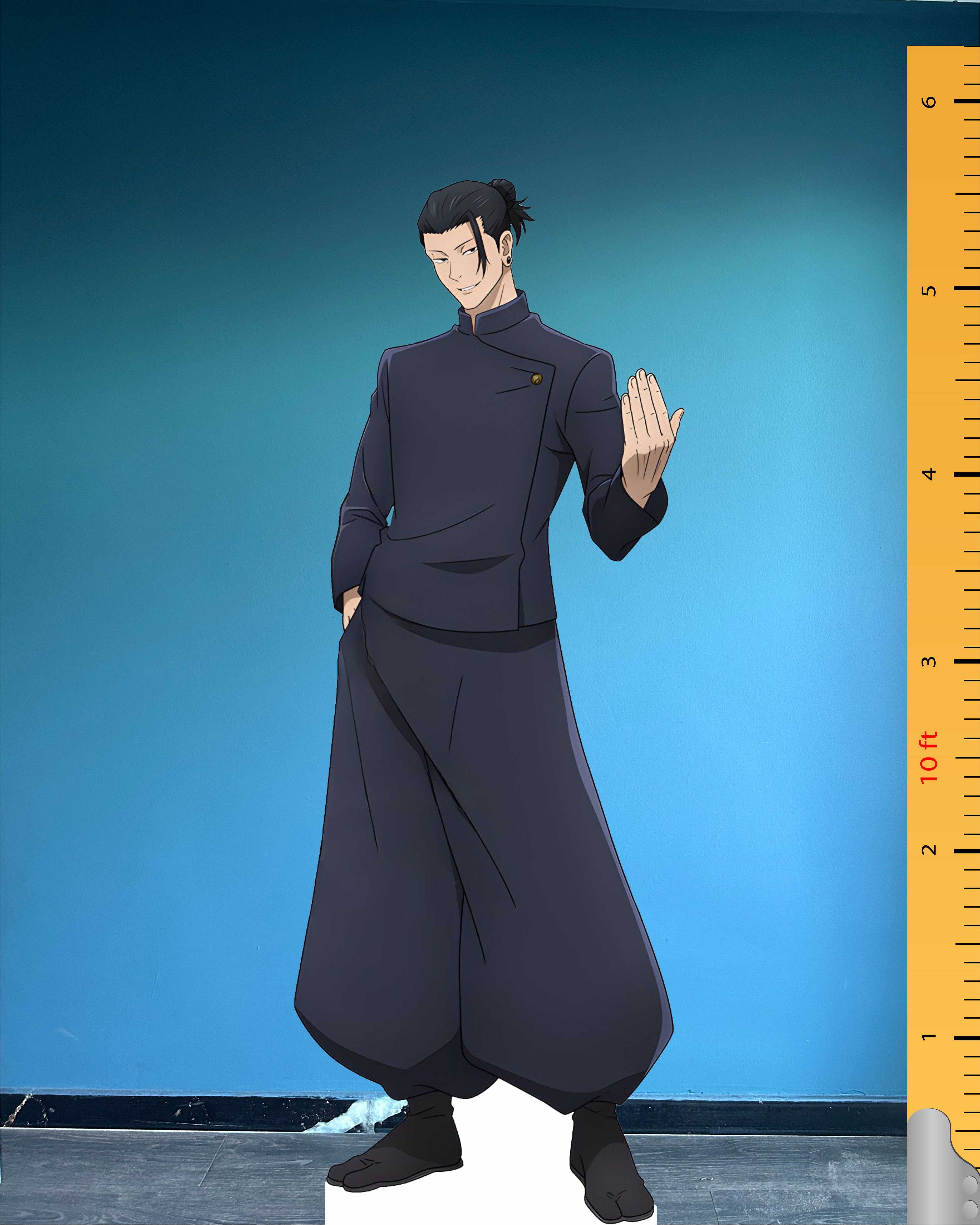 Suguru Geto Cardboard Cutout Model Jujutsu Kaisen Suguru Anime Figure Fictional Character Standee