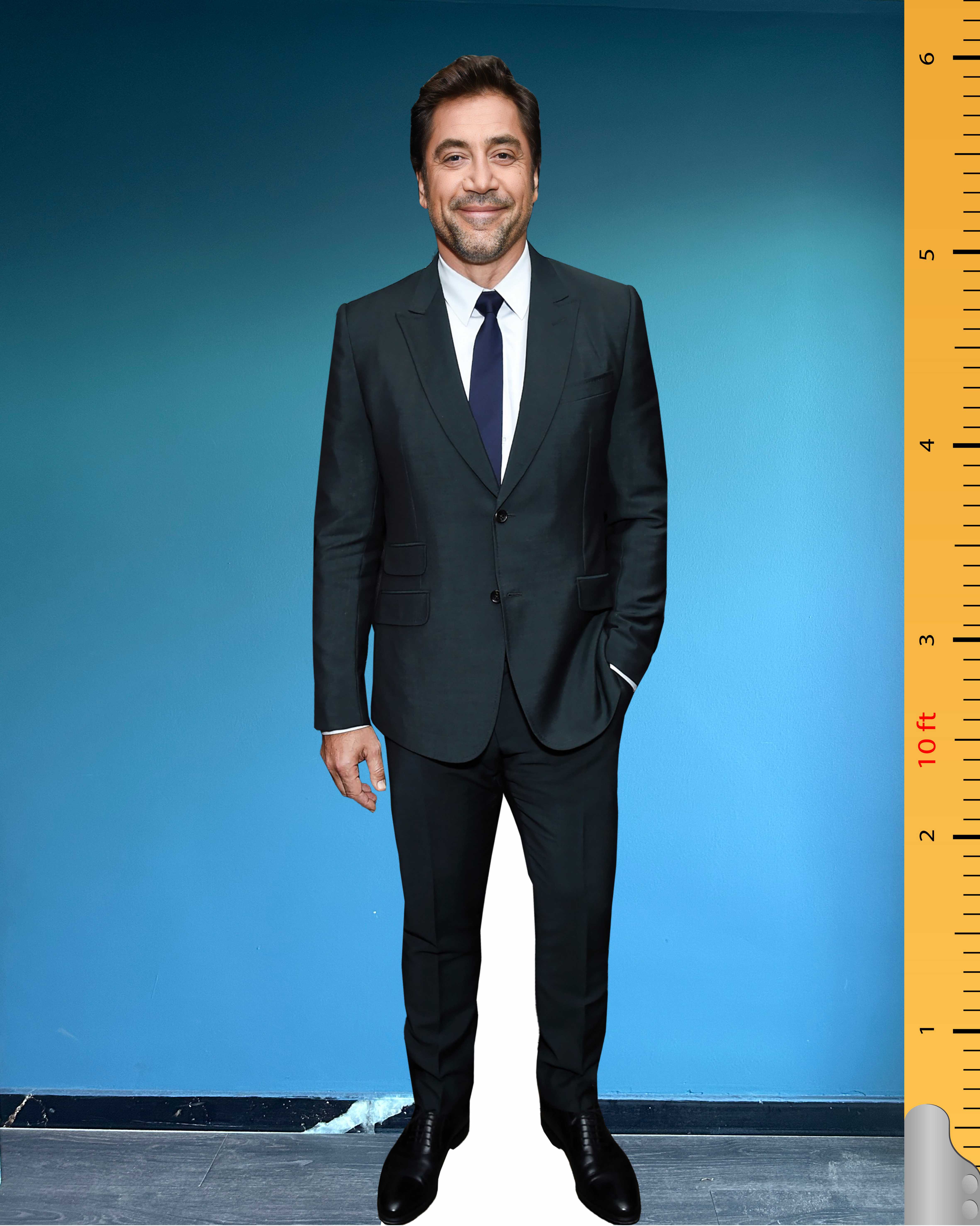 🎬 Javier Bardem Life Size Cardboard Cutout Model Standee – Iconic Celebrity Standee for Events & Displays