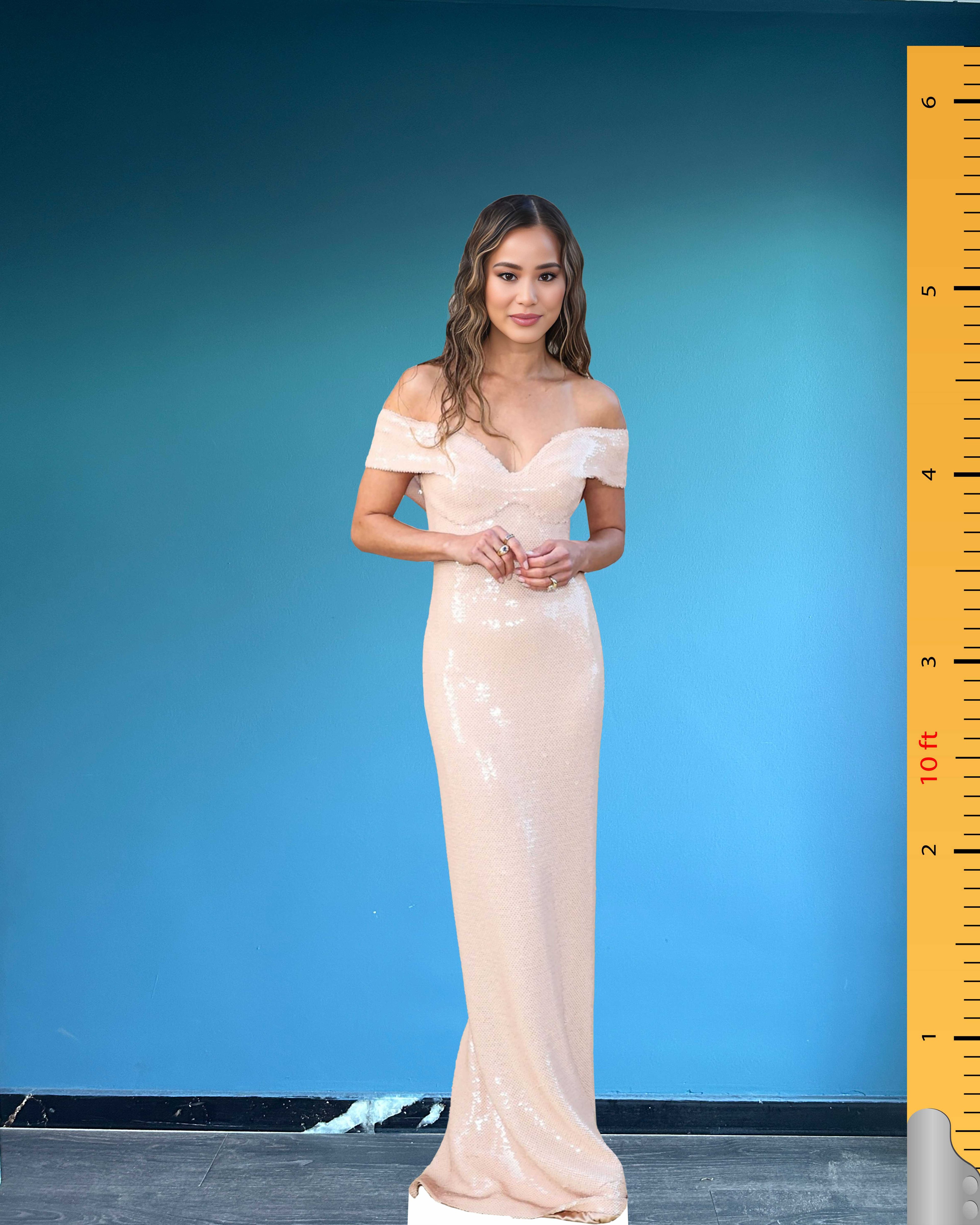 Jamie Chung Cardboard Cutout Model Jilynn Jamie Chung Life Size Plastic Standee Model 