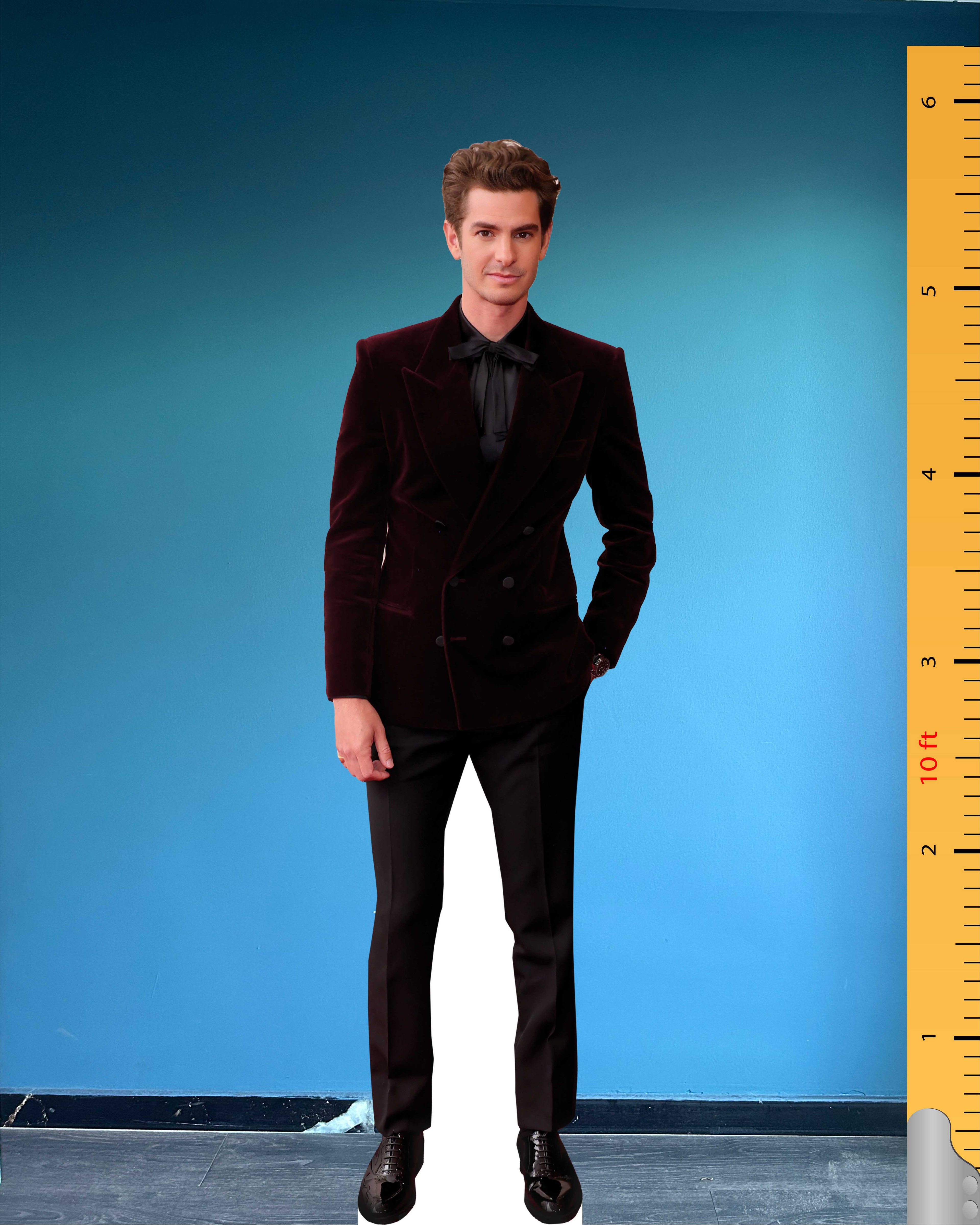 Andrew Garfield Cardboard Cutout Model Life Size Plastic Standee Model Andrew Russell Garfield