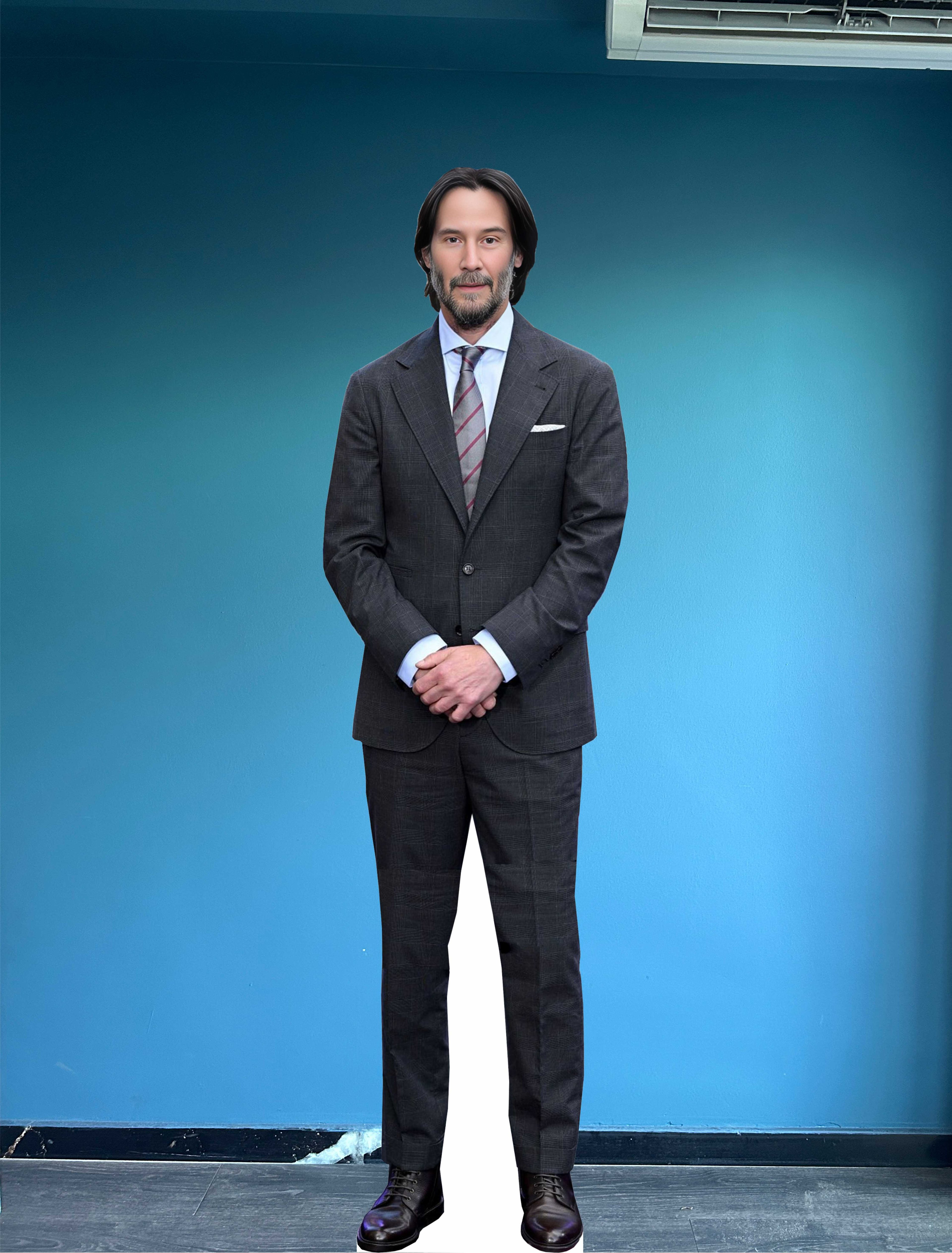 Keanu Reeves Cardboard Cutout Model Life Size Plastic Standee Model