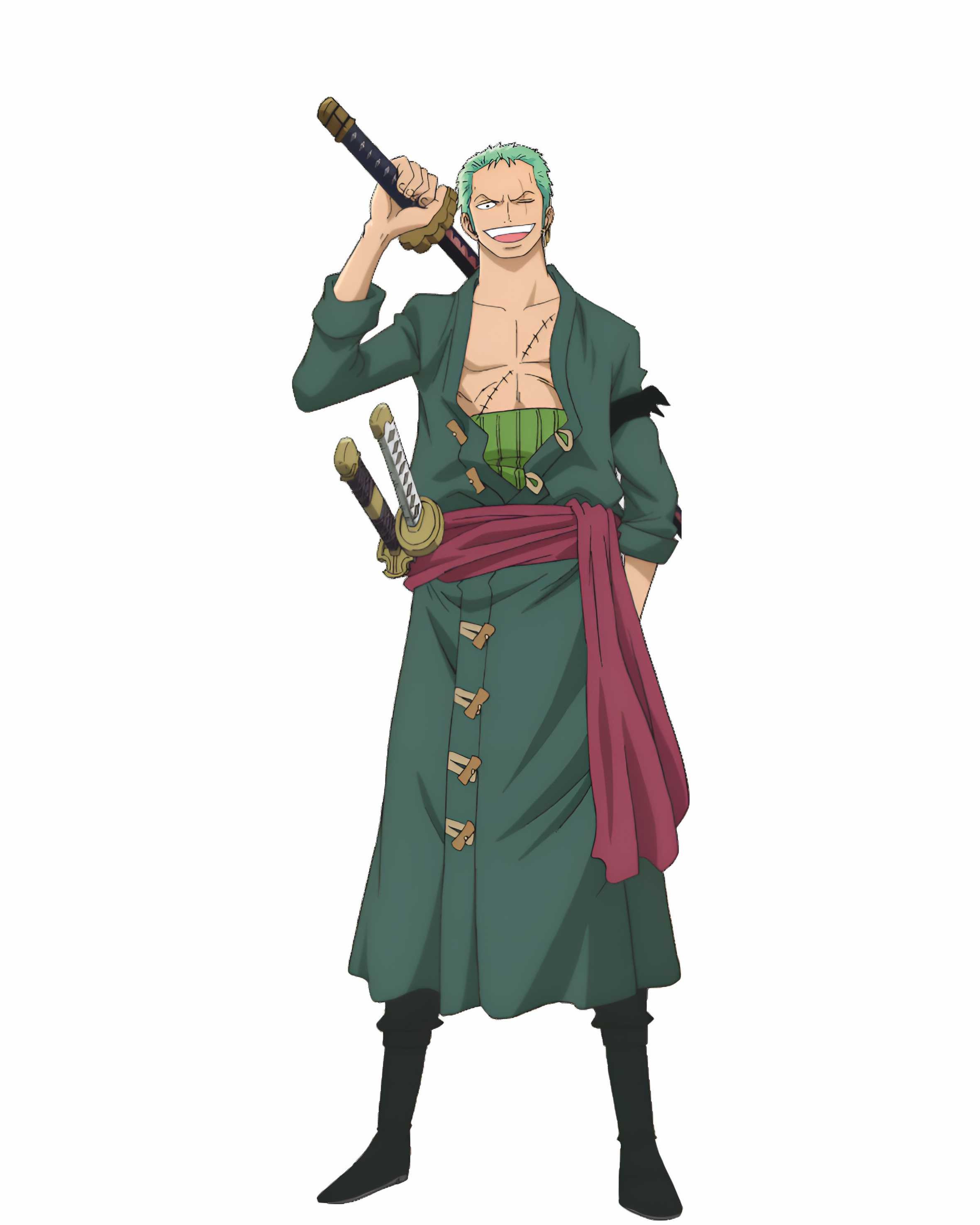 Roronoa Zoro Cutout Cardboard Model Plastic Standee Roronoa Zoro Anime Figure Model