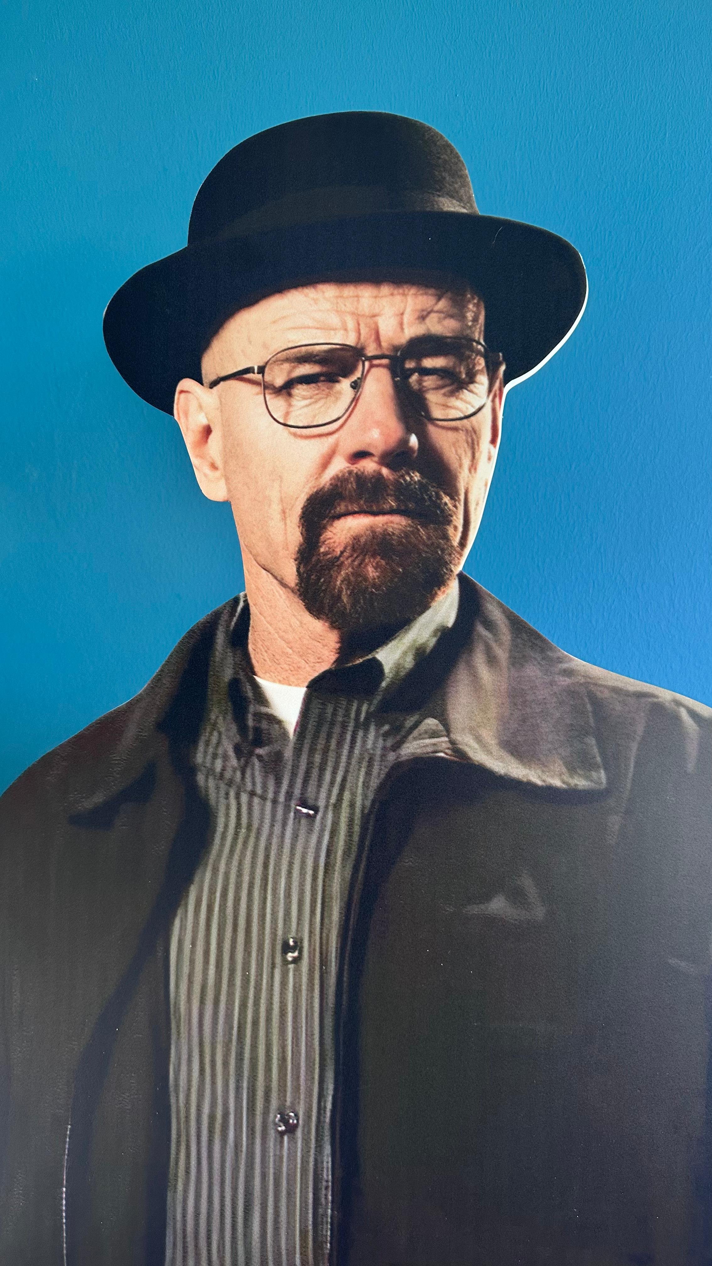 Modèle de personnage du film Breaking Bad à découper en taille réelle de Heisenberg