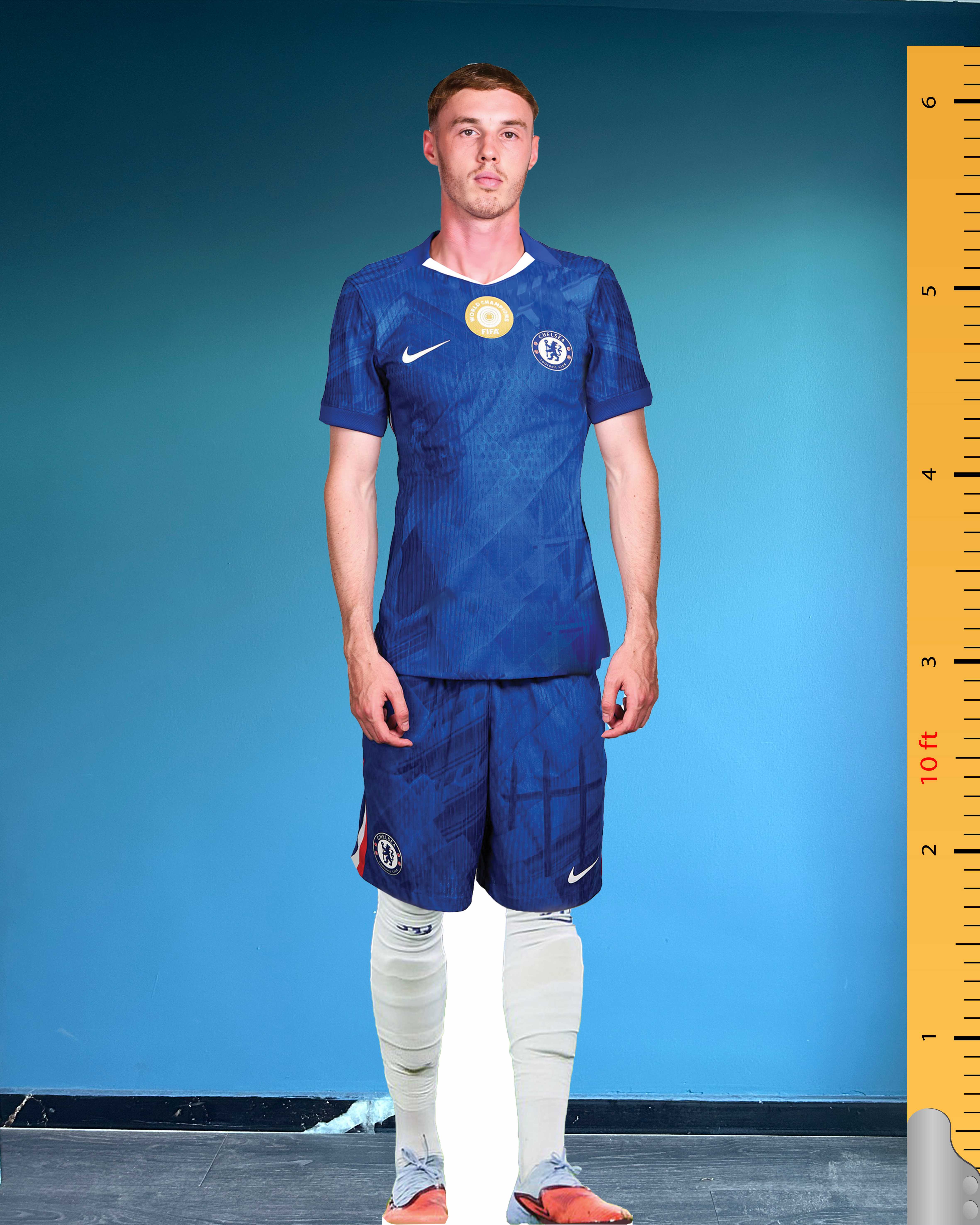 Cole Palmer Cardboard Cutout Model Life Size Plastic Standee Chelsea FC