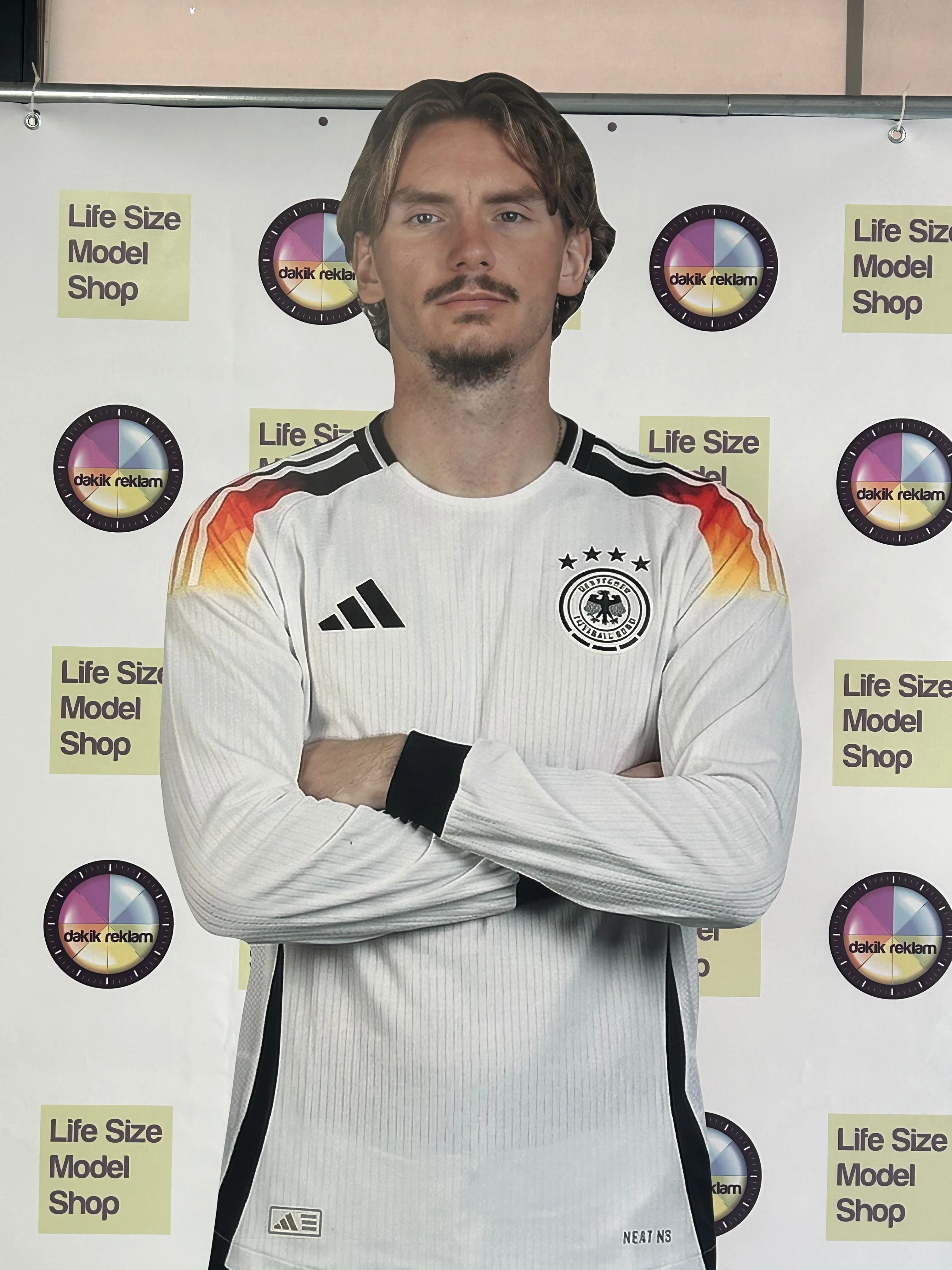 Nick Woltemade Life Size Cardboard Cutout Model | Germany's Rising