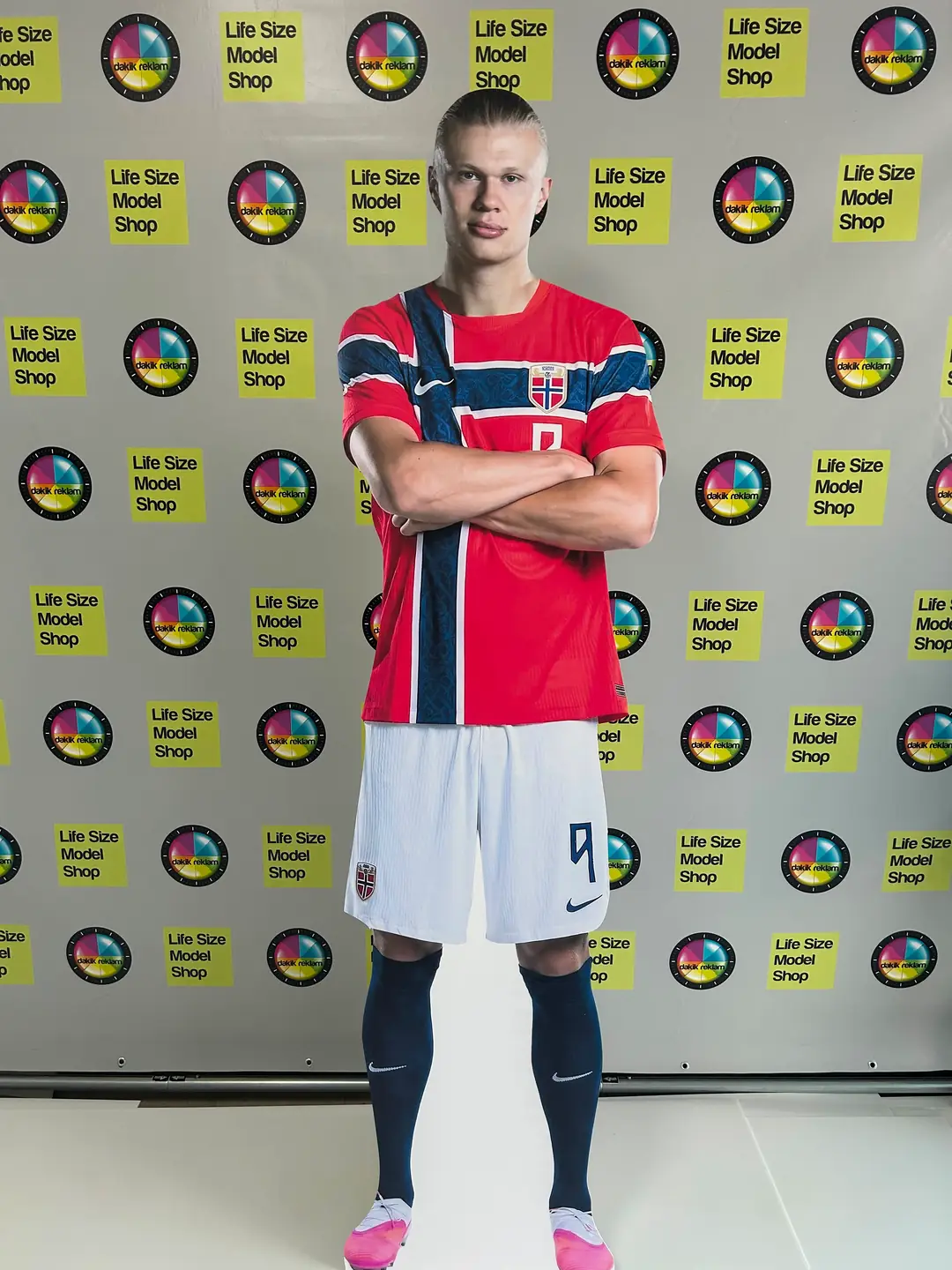 Erling Haaland Life Size Cardboard Cutout Model | Norway's 