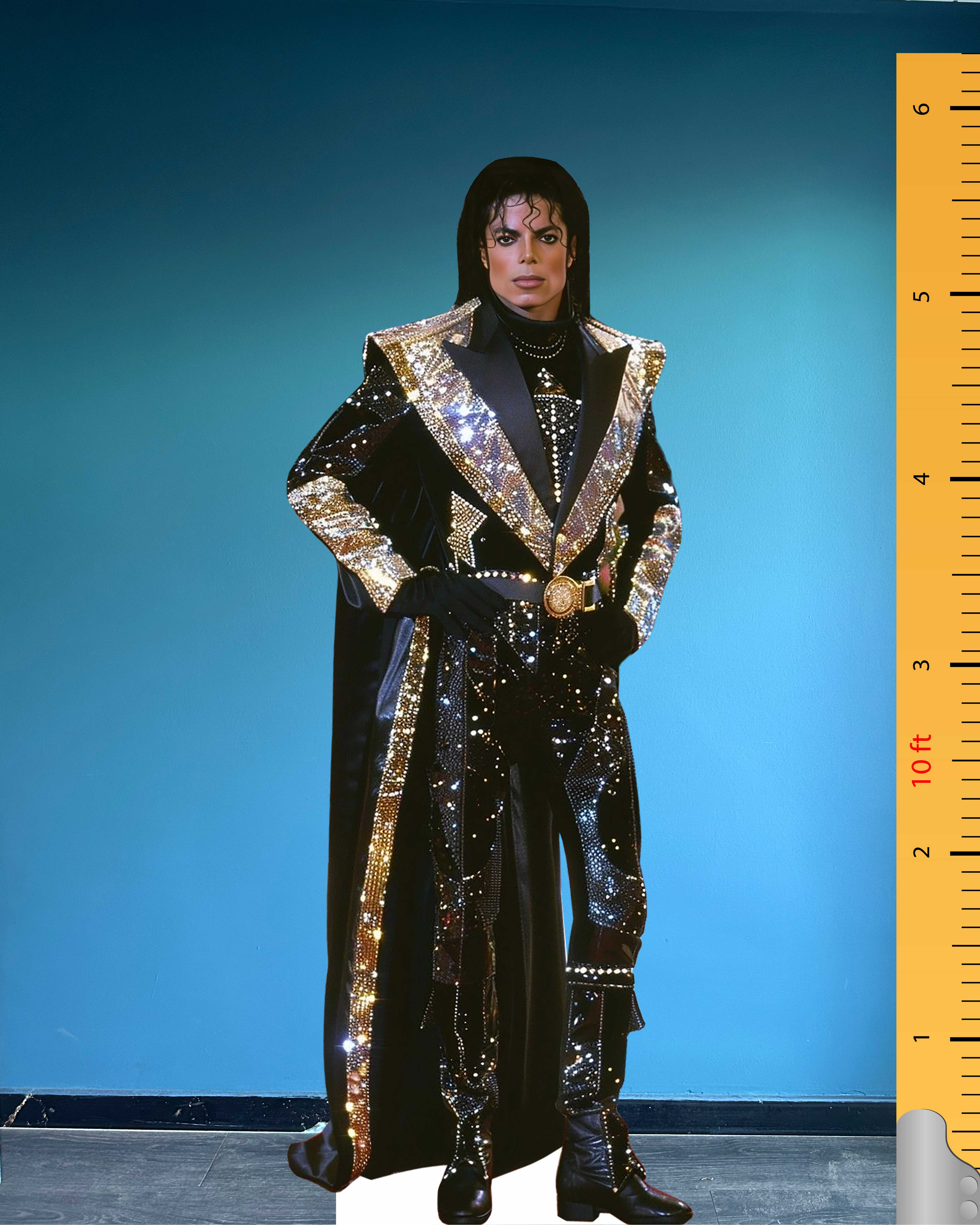 🎤 Michael Jackson Life Size Cardboard Cutout – King of Pop Edition