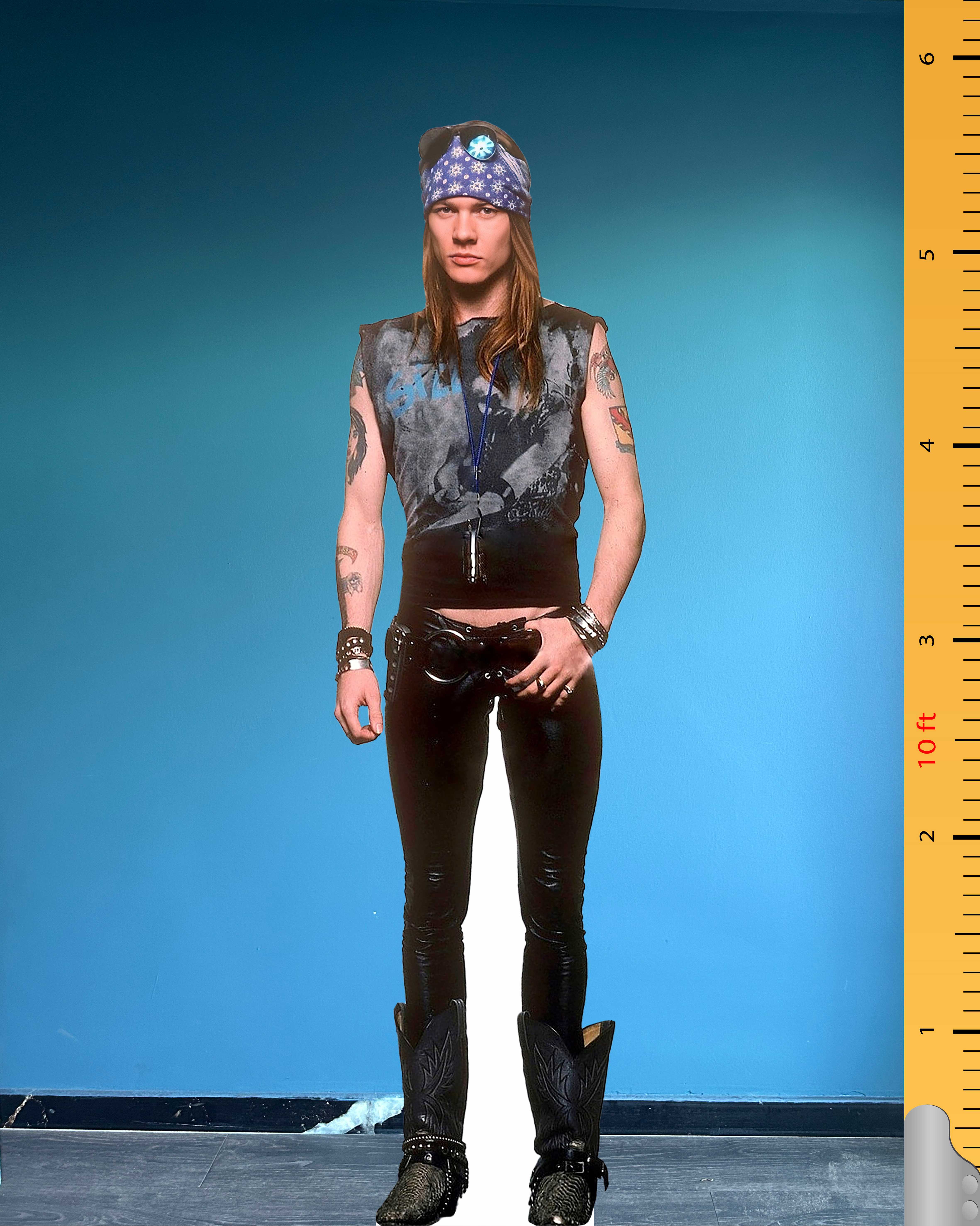 🎤 Axl Rose Cardboard Figure – Life-Size Celebrity Standee Model