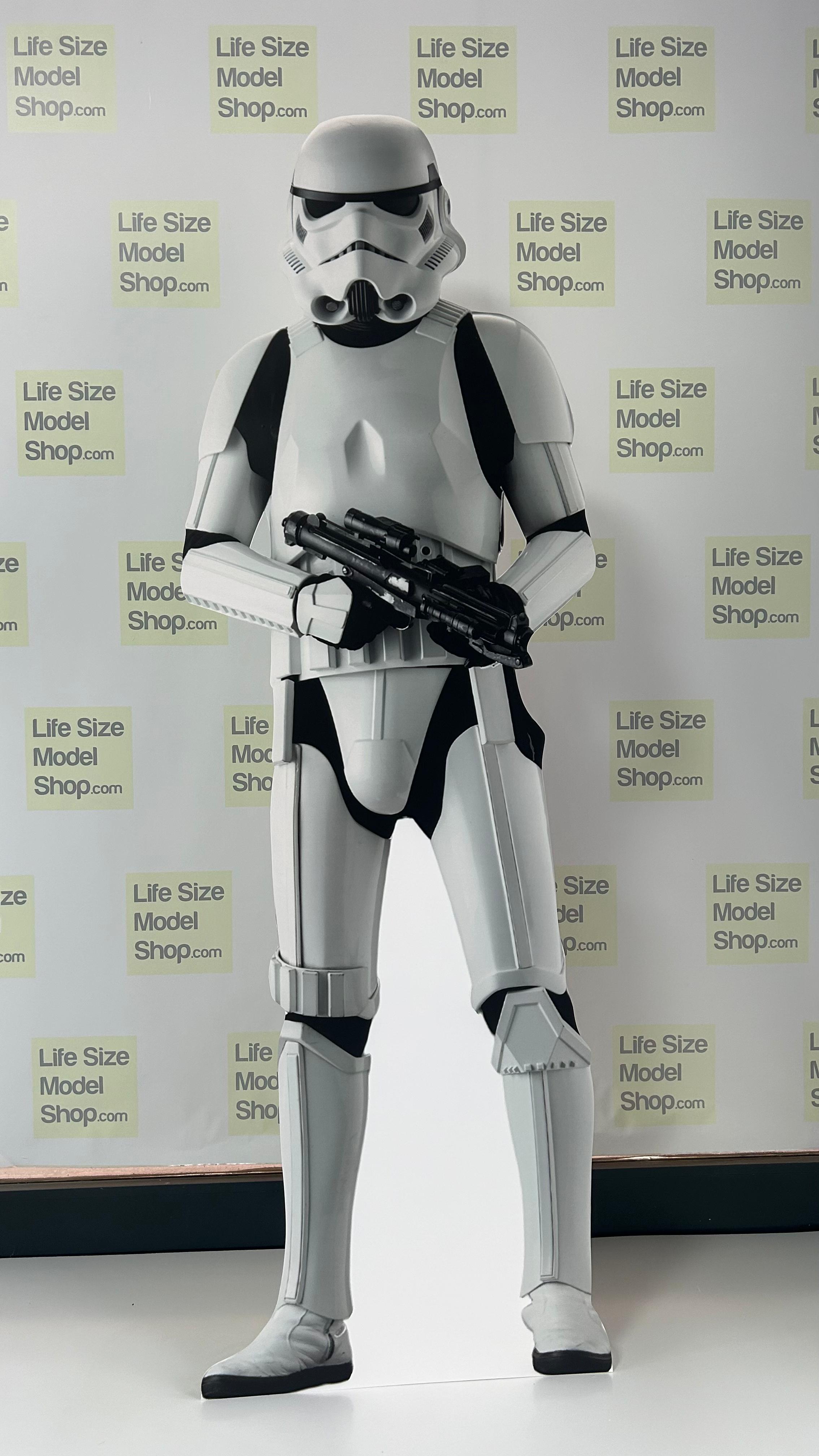 ⚔️ Star Wars Stormtrooper Cardboard Figure – Life-Size Standee Figure