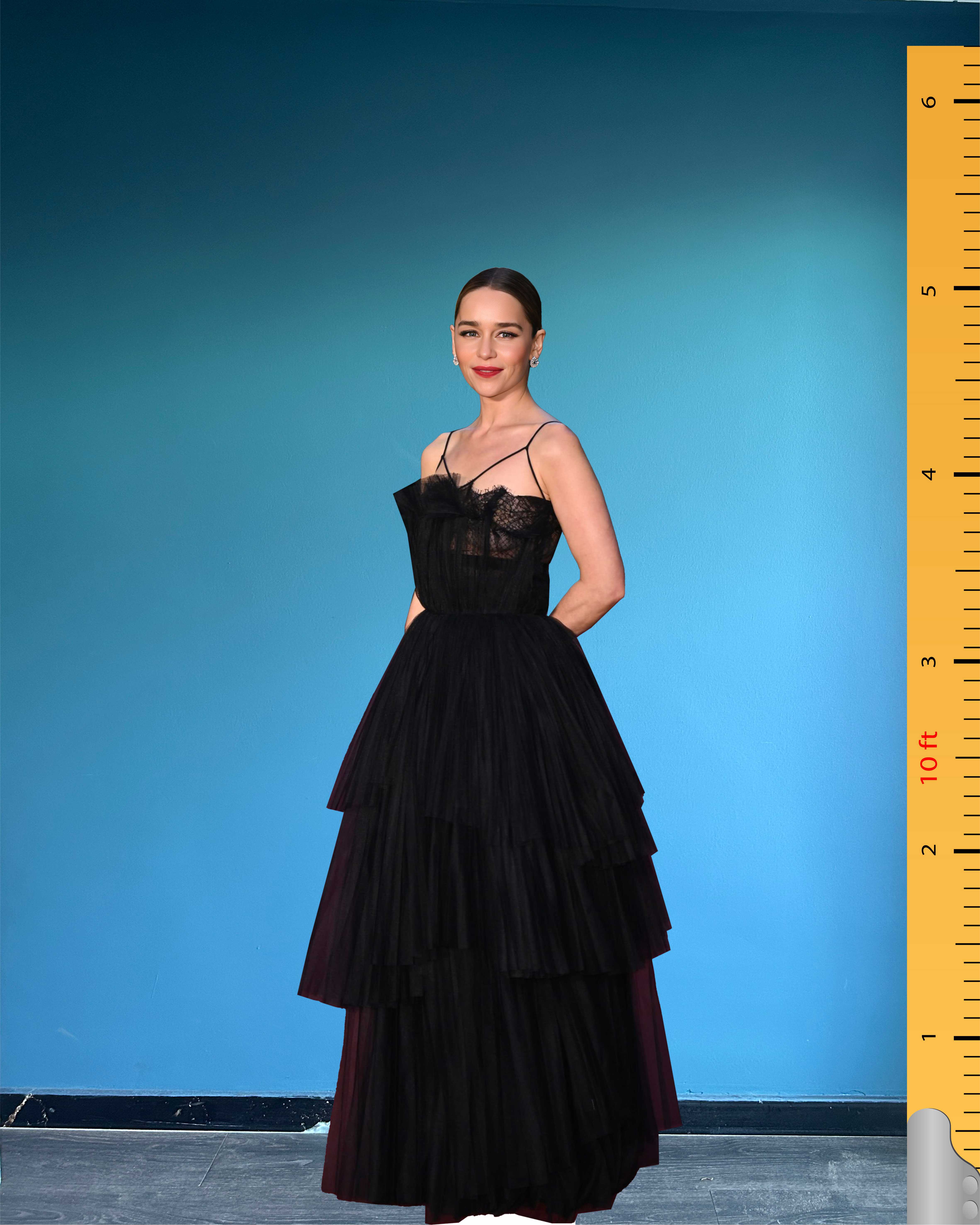 Emilia Clarke Cardboard Cutout Model Life Size Plastic Standee Model