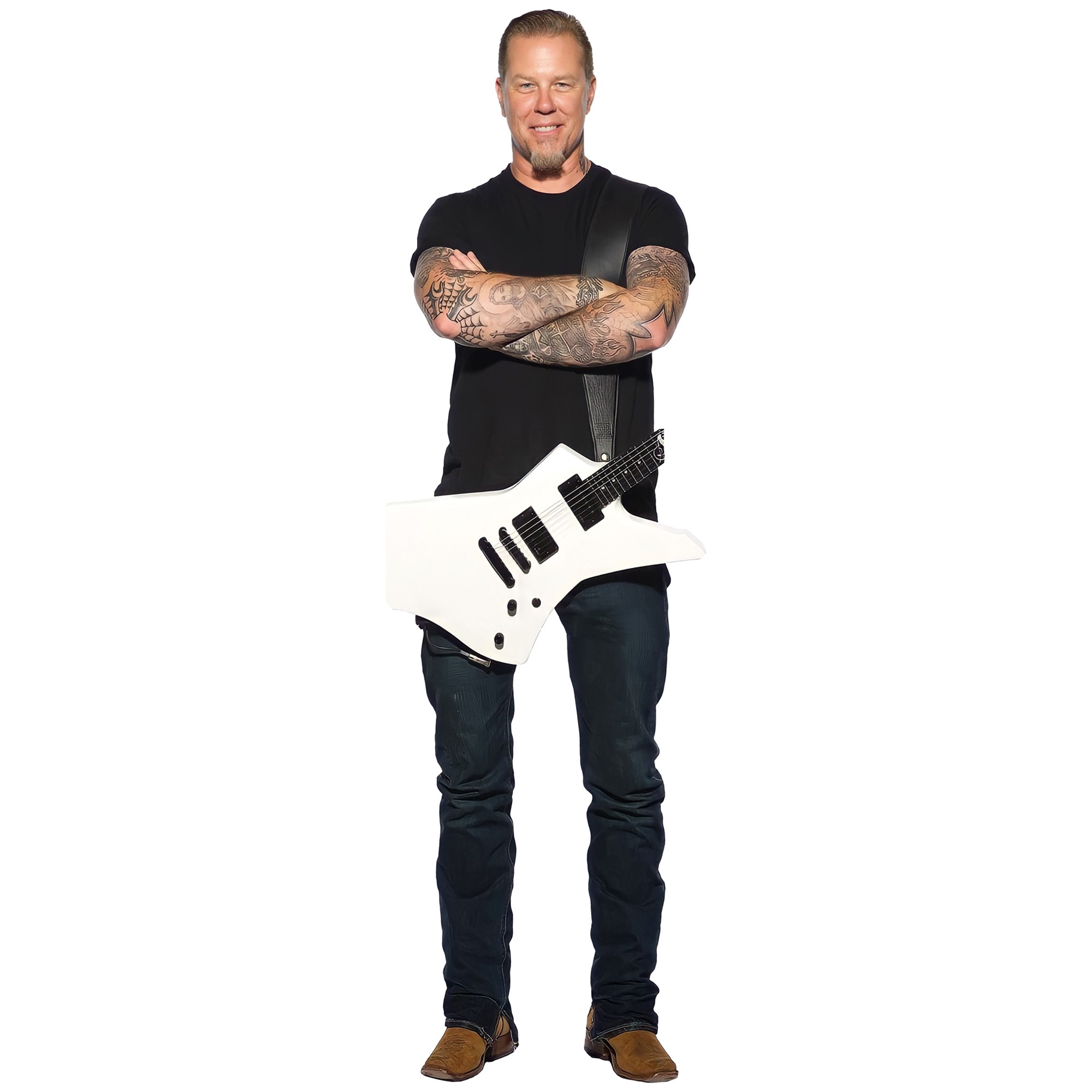 James Hetfield Metallica Rock Stars Lifesize Cardboard Cutout Standee