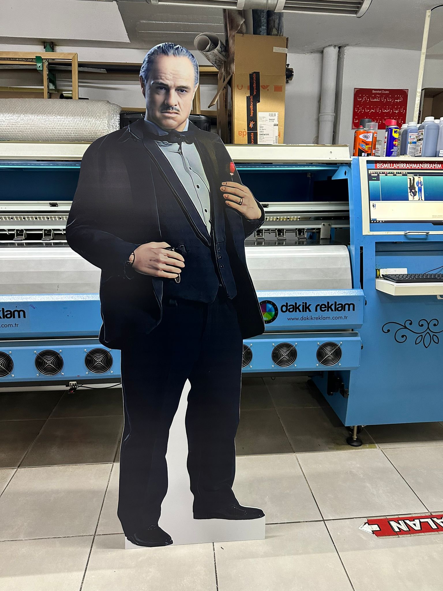 Marlon Brando Godfather Lifesize Cardboard Cutout Standee