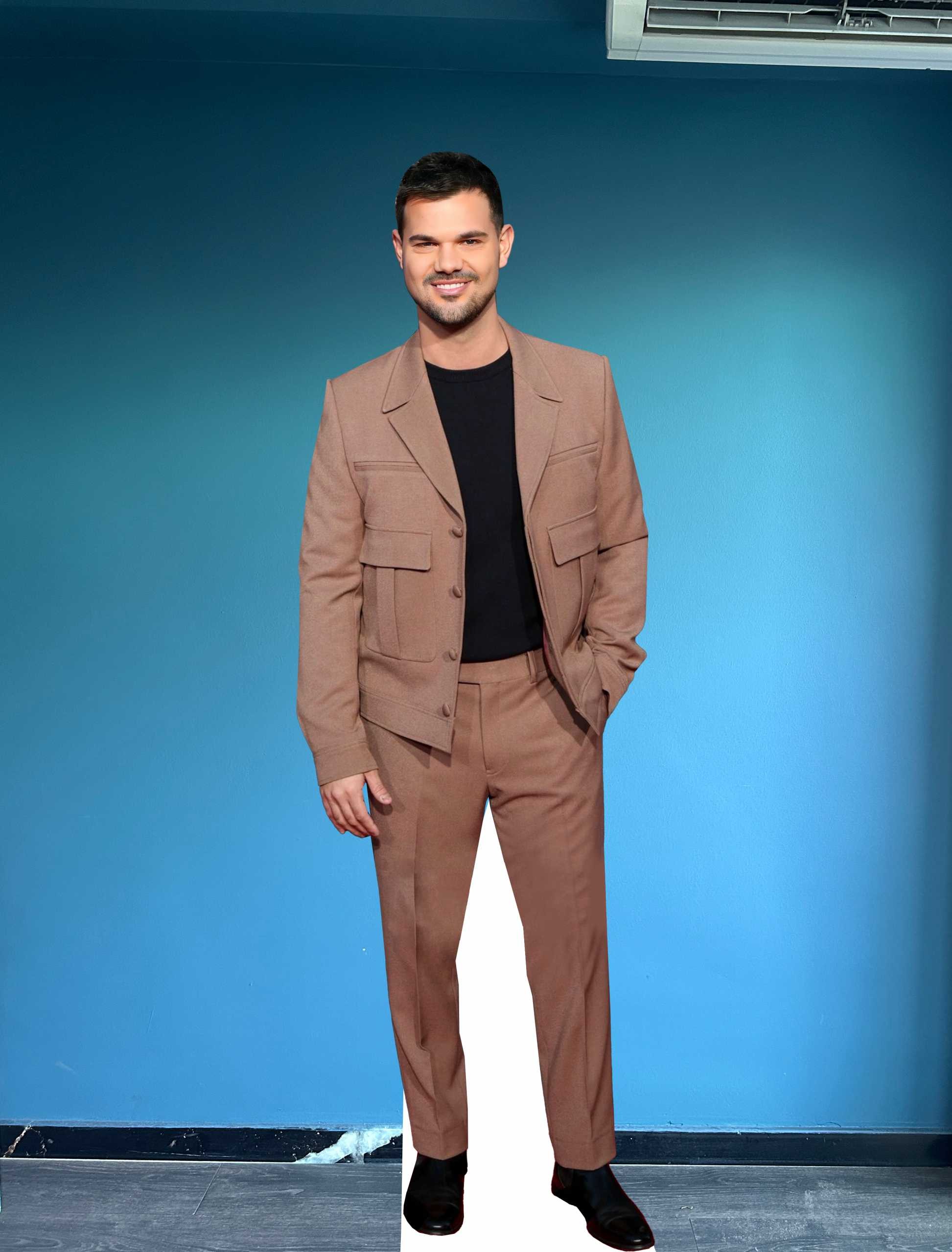 Taylor Lautner Cardboard Cutout Model Taylor Daniel Lautner Life Size Standee Mockup