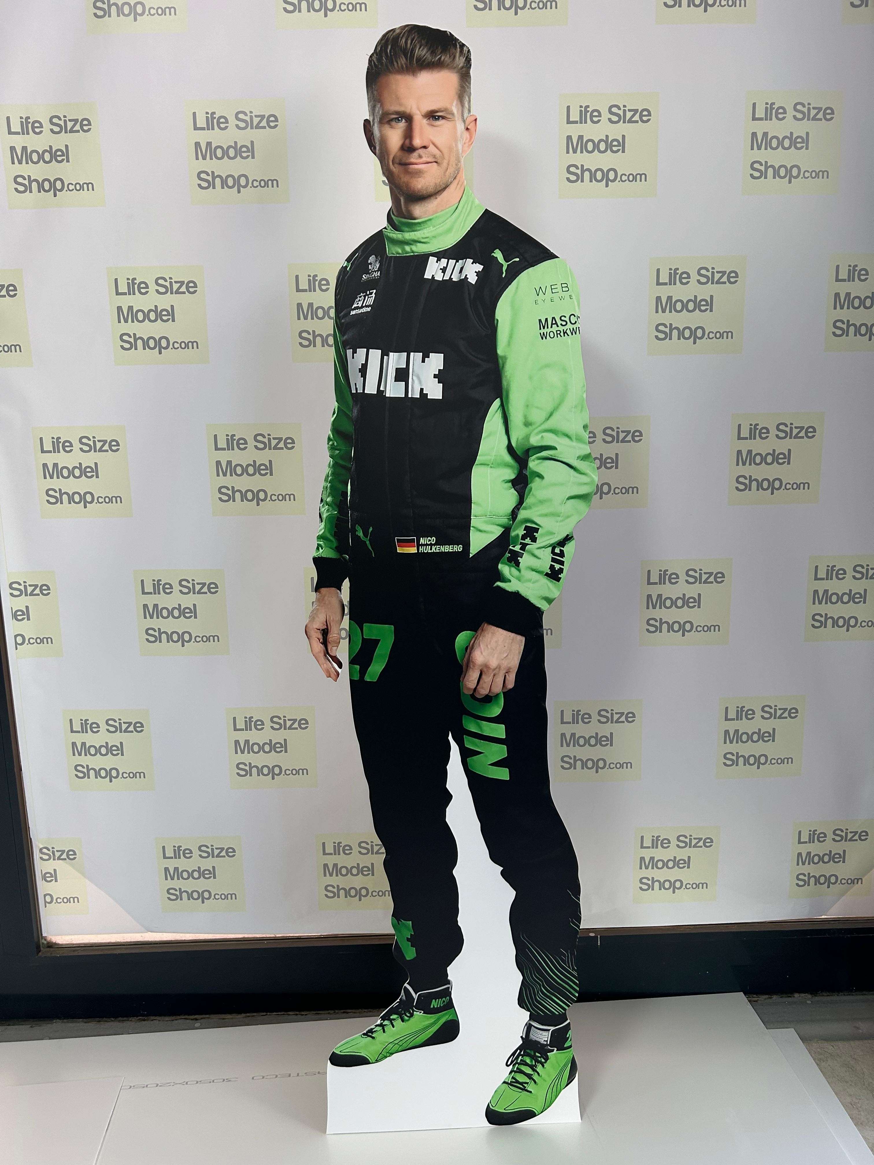 Alexander Albon Pappaufsteller Modell Lebensgroß Kunststoff Standmodell Rennfahrer F1