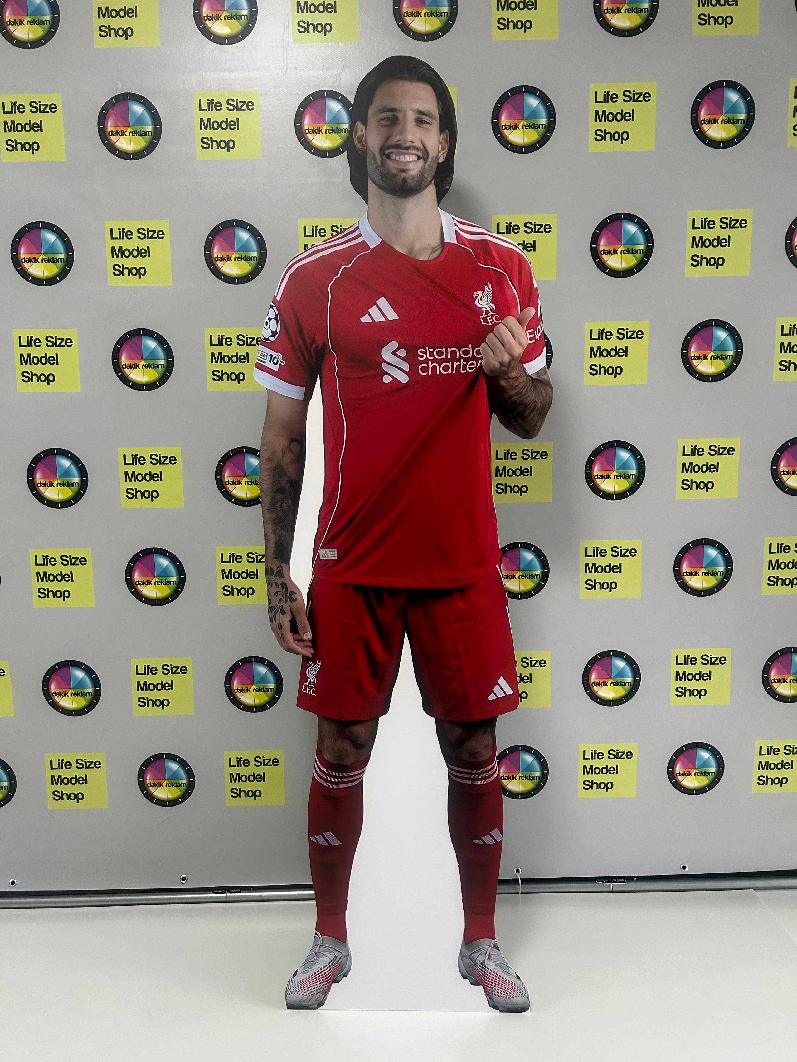 リバプールFC Szoboszlai 8番Mサイズ Dominik Szoboszlai Liverpool FC Gerçek Boy Maket – #8 Numara