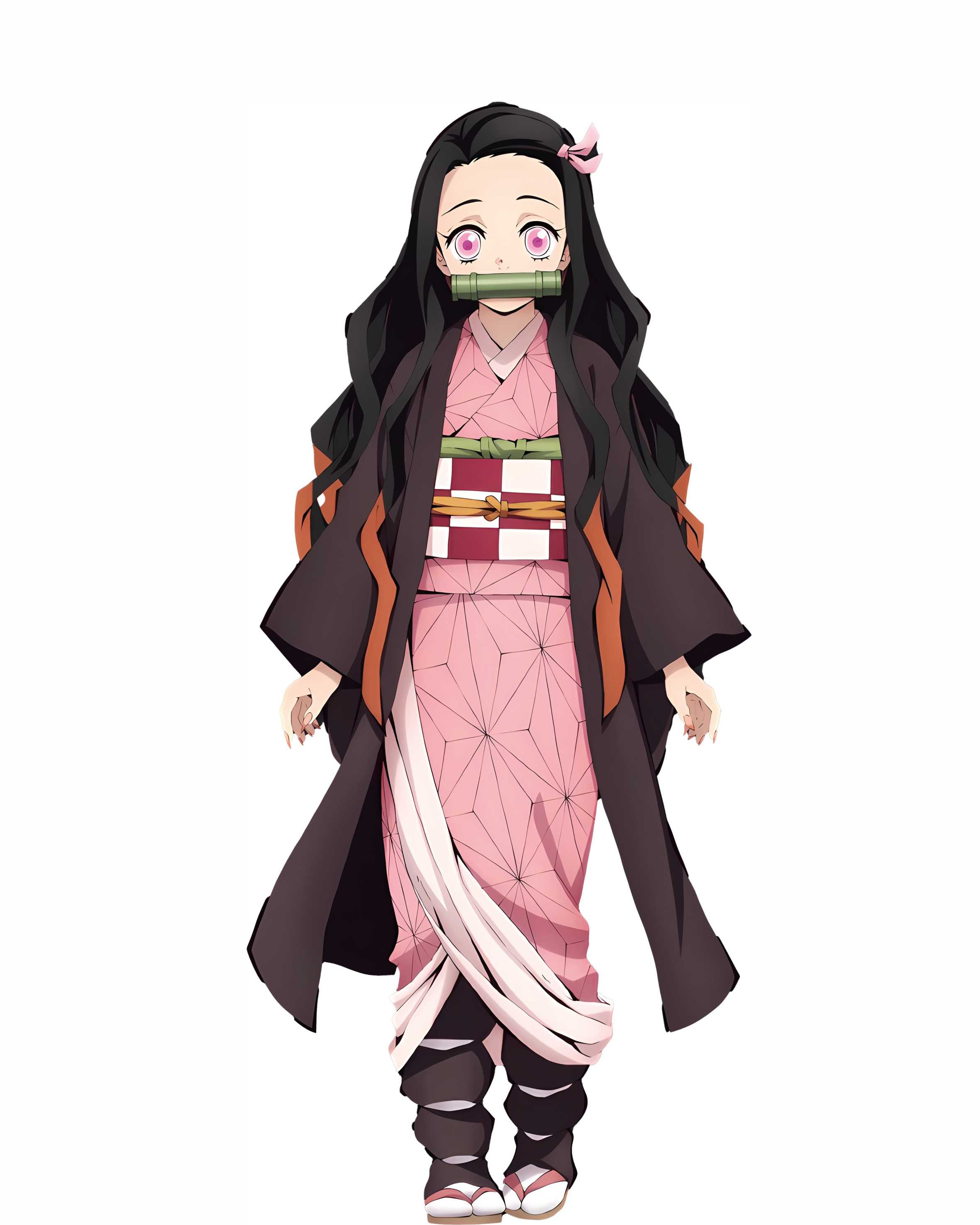 Nezuko Kamado Maketi Dekor Hediye Anime Karakter Maket Nezuko Figurü