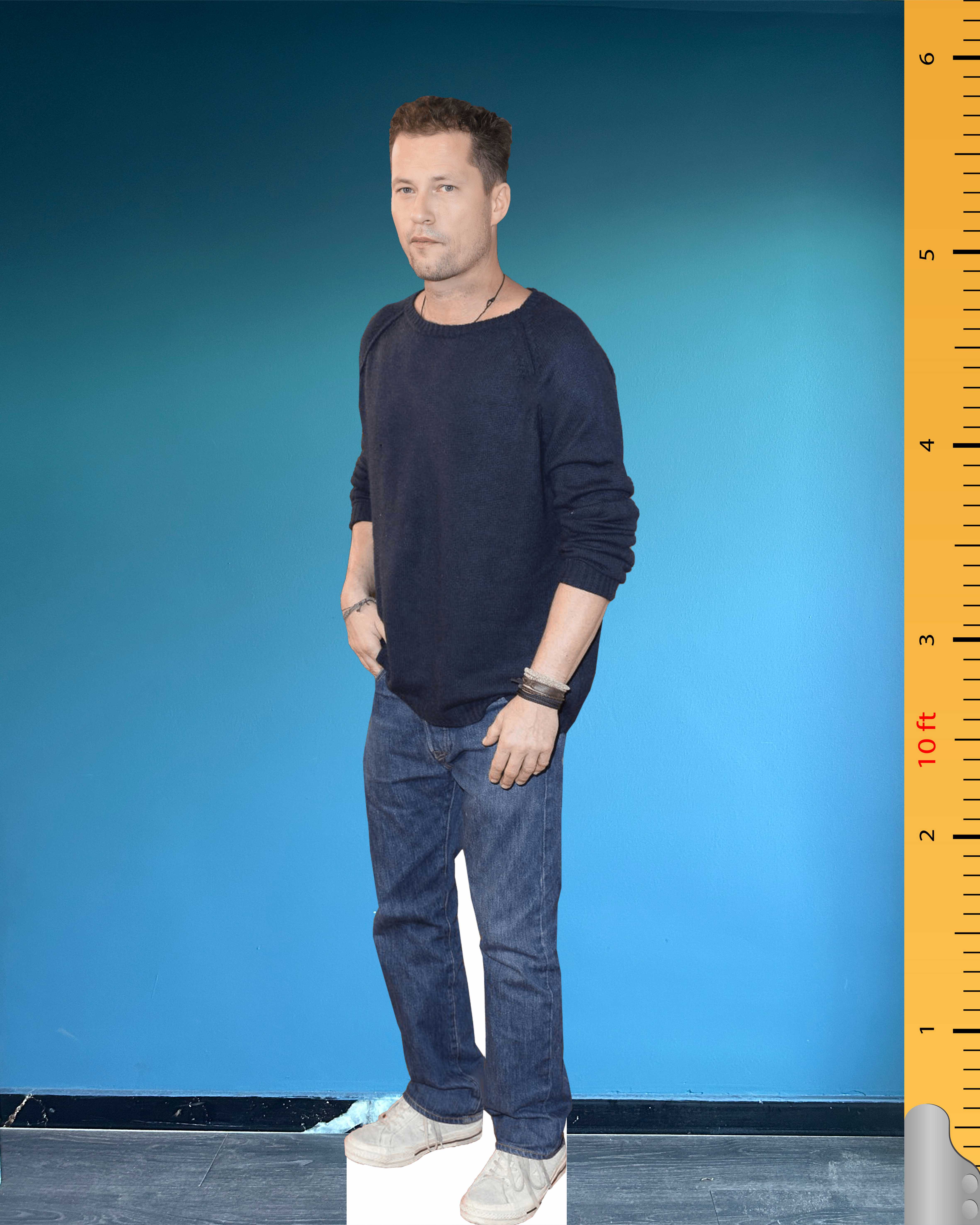 Til Schweiger Life Size Cardboard Cutout Model Standee Plastic Celebrity Cutouts Tilman Valentin