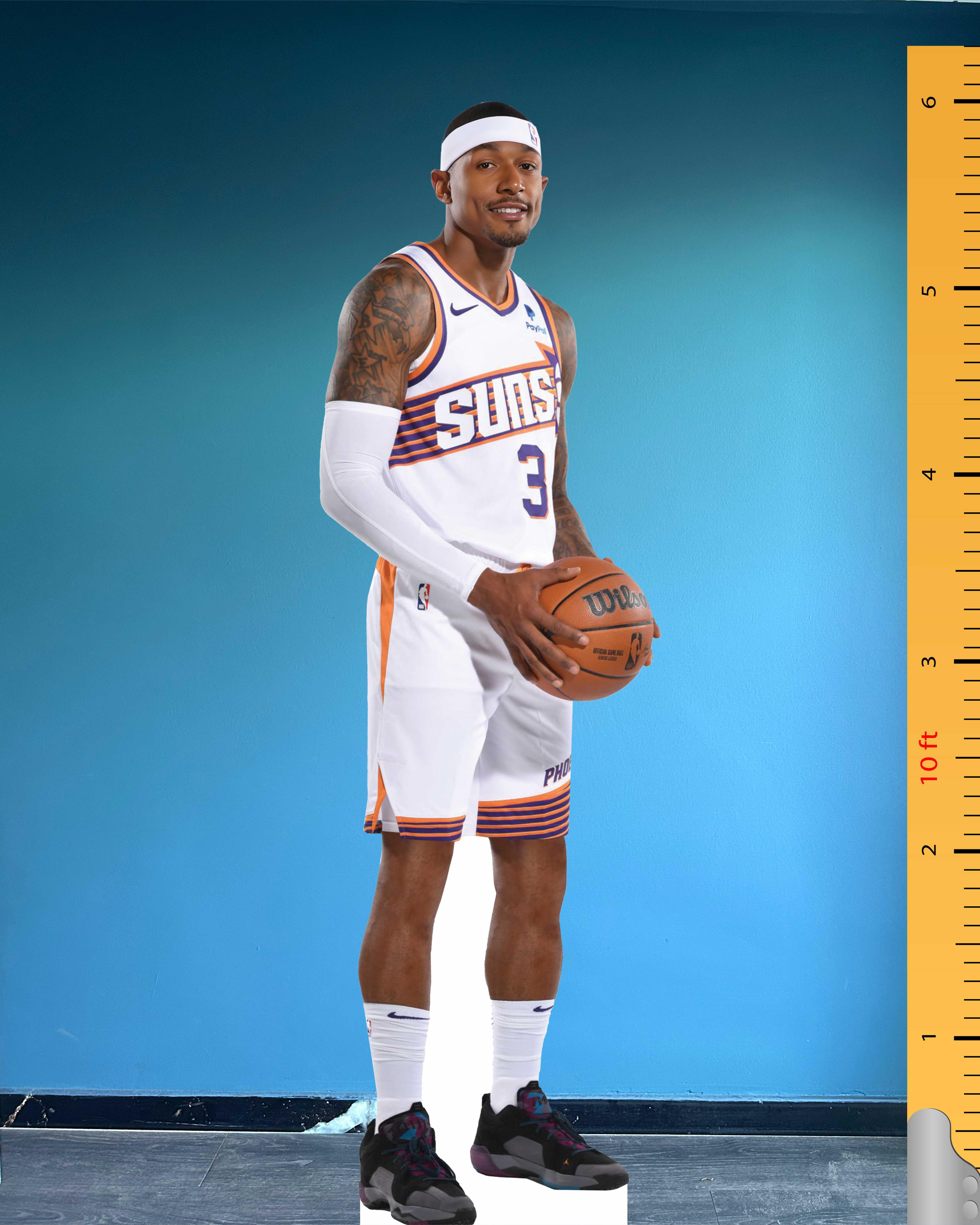 Bradley Beal Celebirty Cutouts Cardboard Standee Model Phoenix Suns Number 3 Bradley Emmanuel Beal