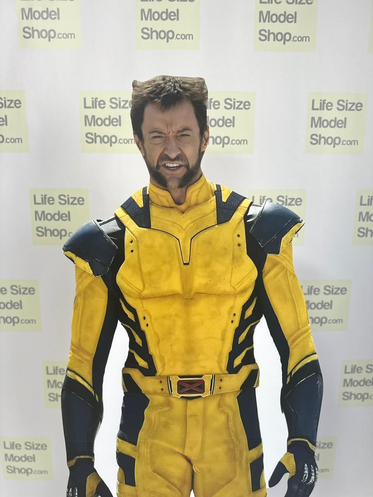 The Wolverine Cardboard Cutout Model Fictional Character Life Size Plastic Standee Model